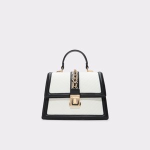 Aldo black and white purse on sale