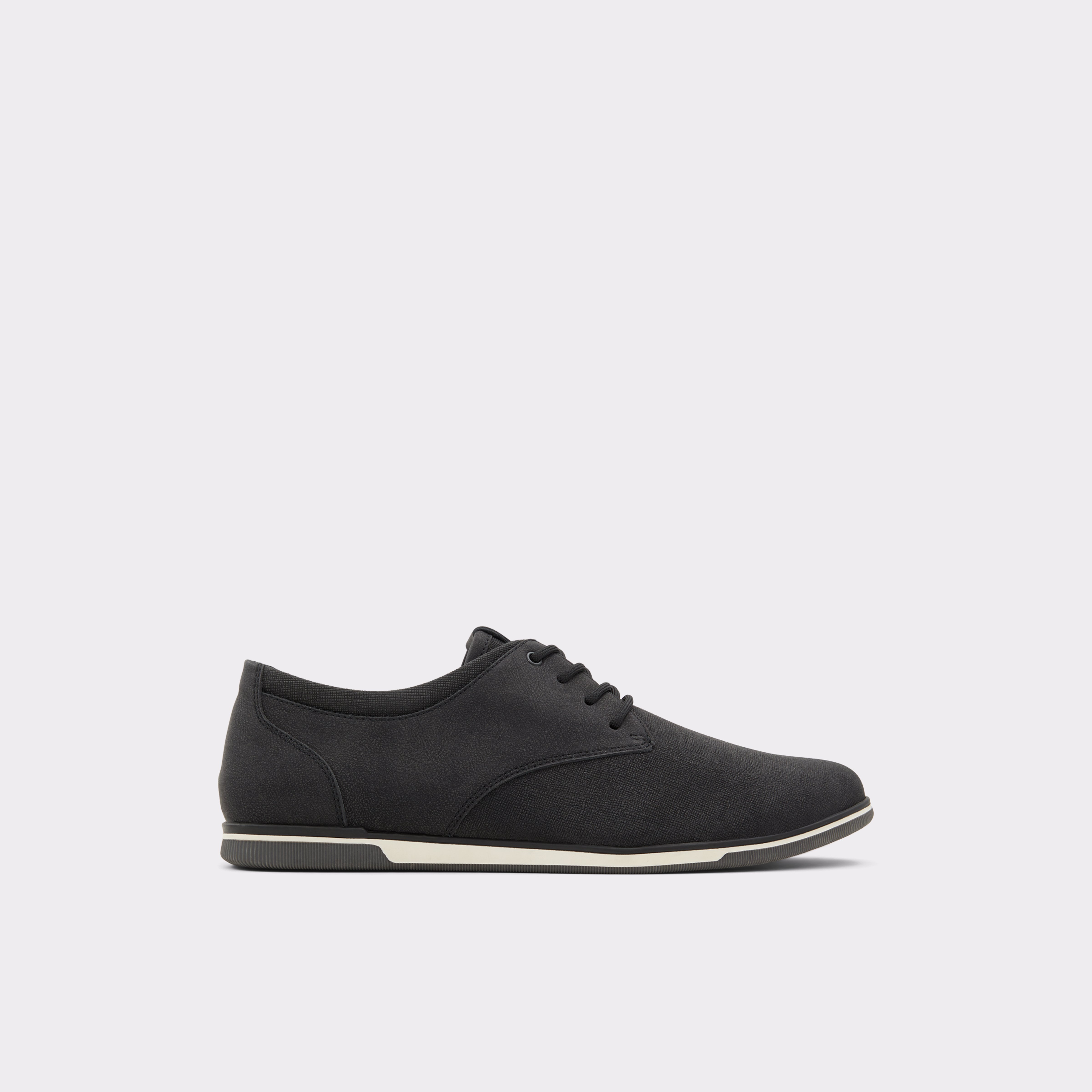 Heron Black Synthetic Embossed Men's Sneakers | ALDO US