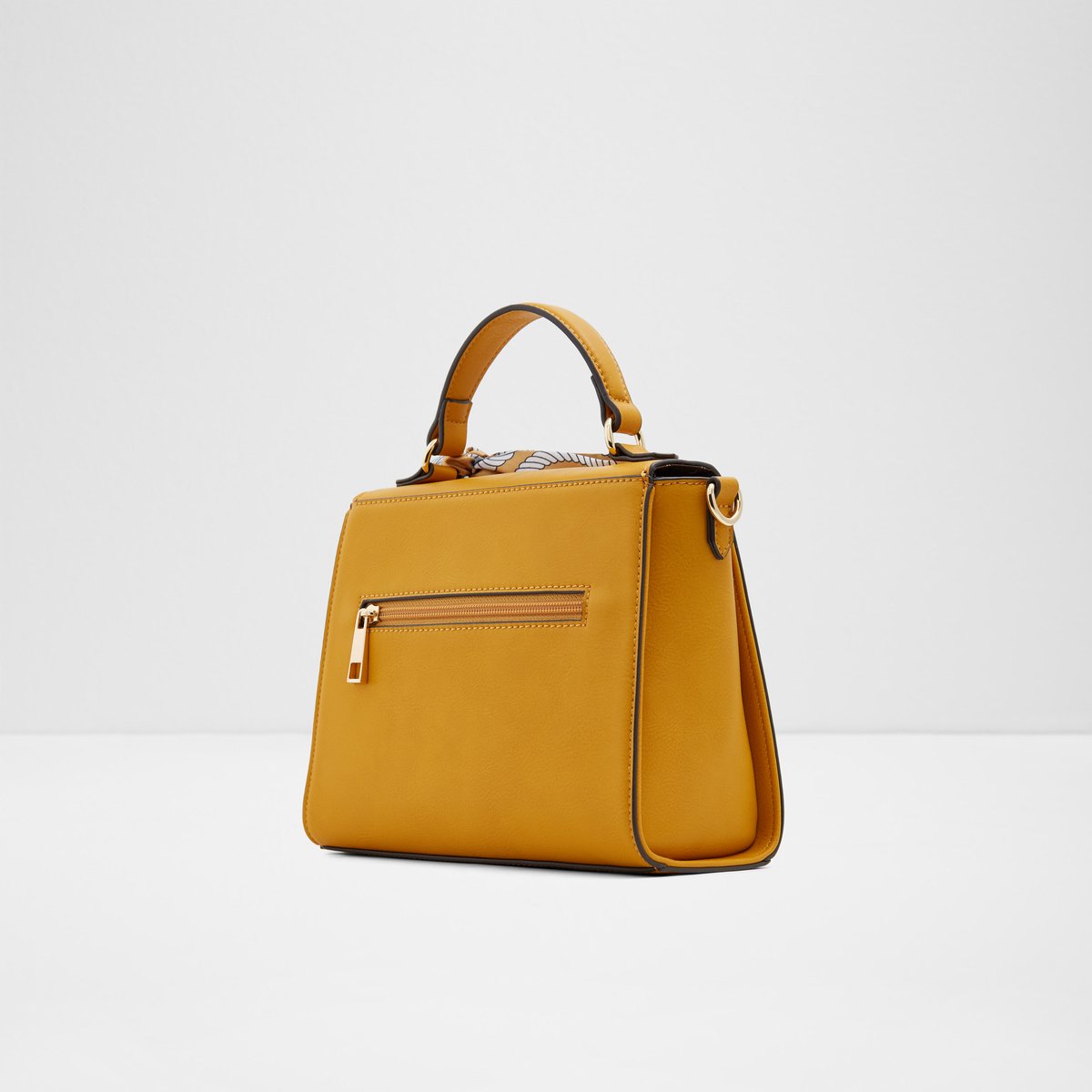 aldo yellow handbag