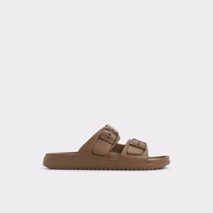 Sunnyside Light Brown Men's Slides | ALDO US