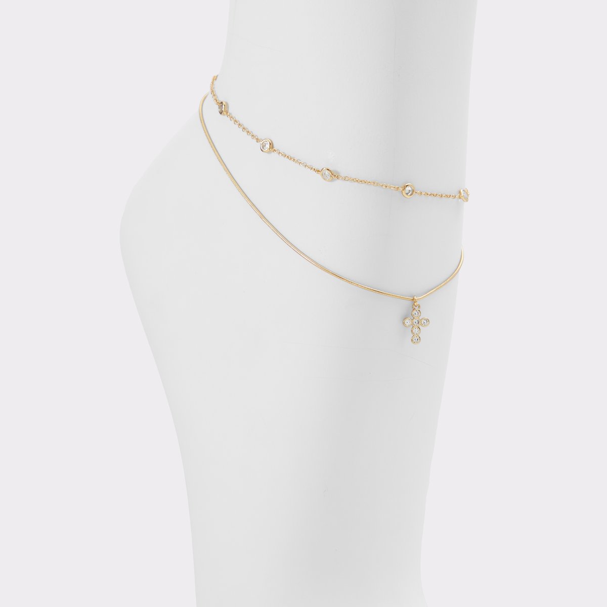 Hillrise Gold/Clear Multi Women's Anklets | ALDO Canada