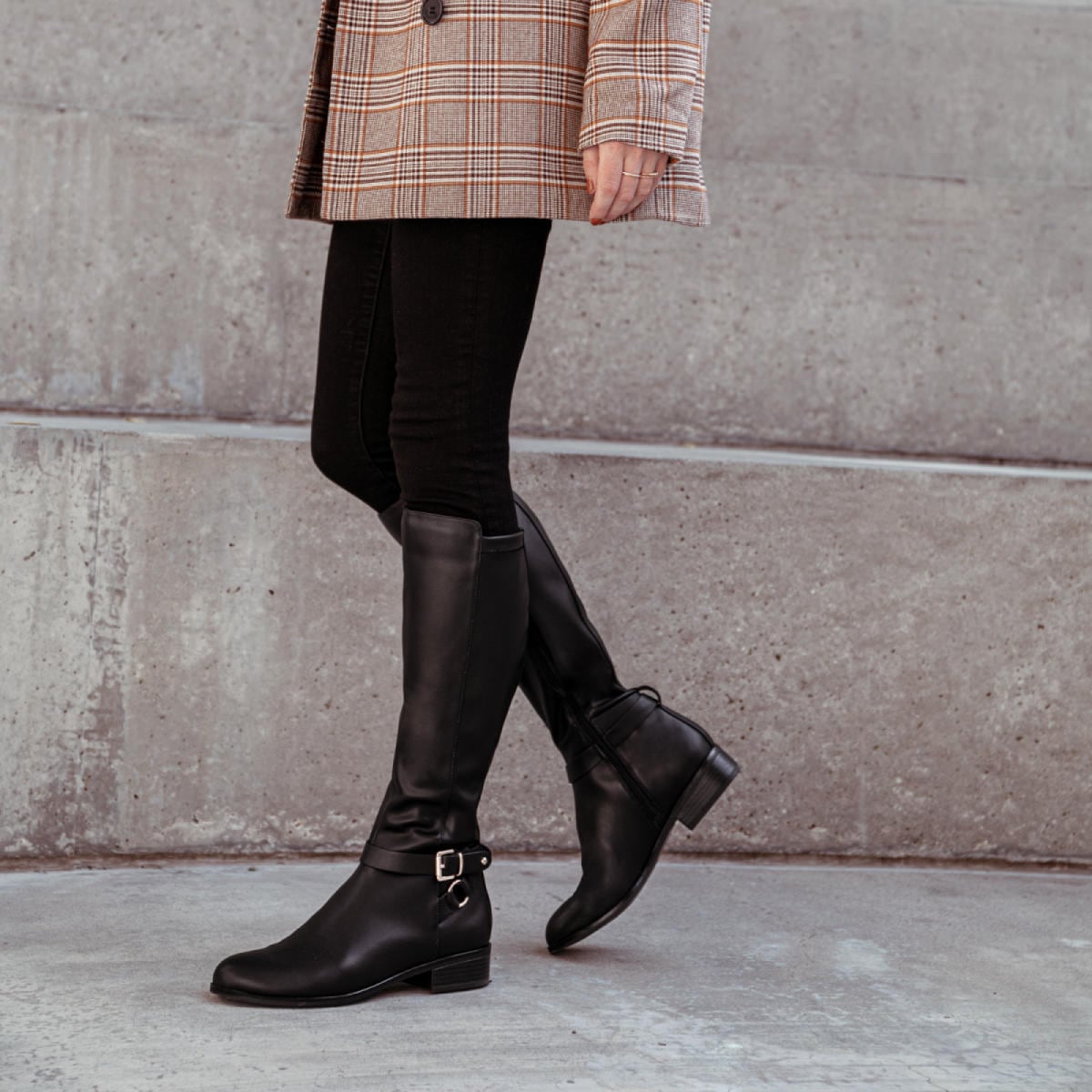 aldo knee high leather boots