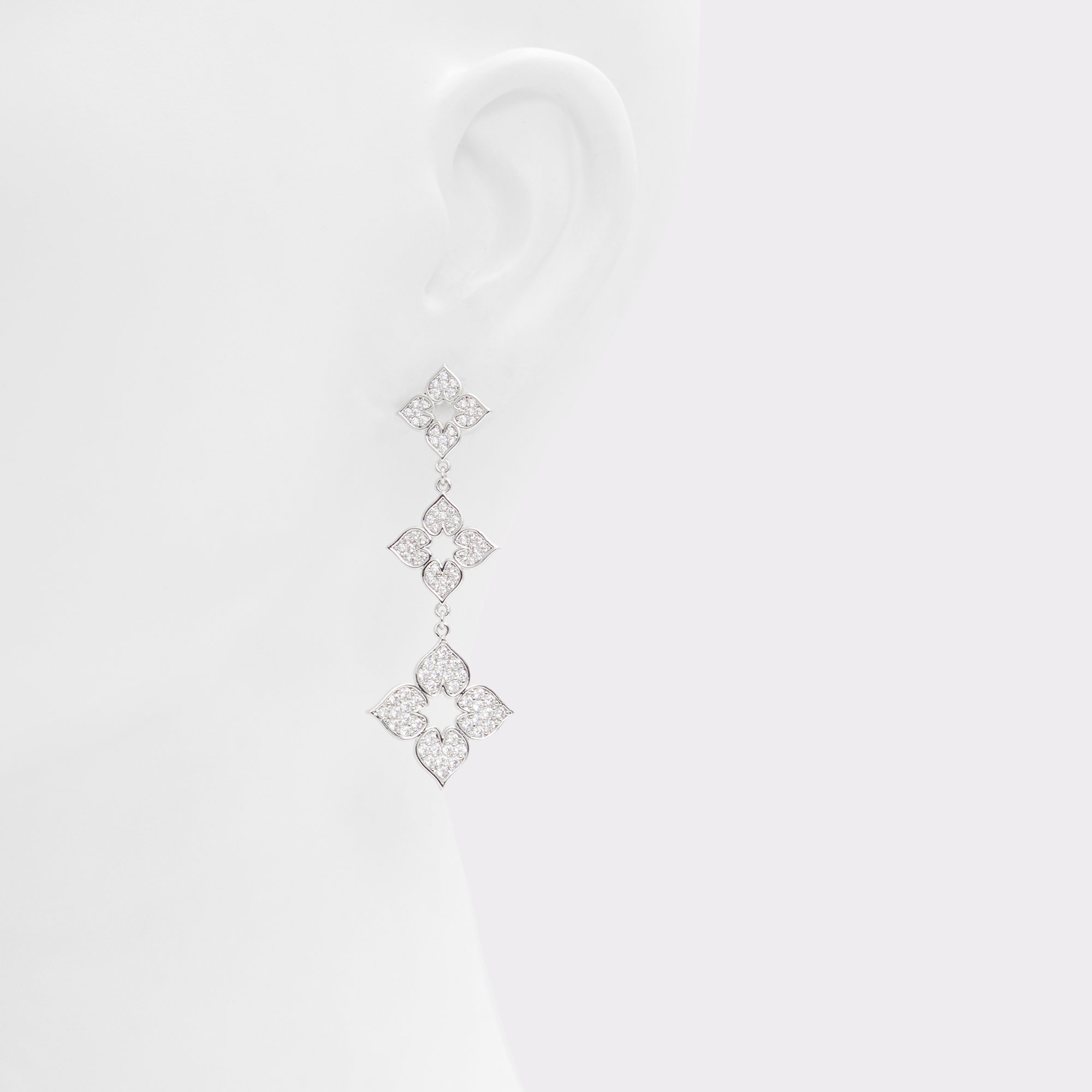 Iconillo Silver/Clear Multi Women's Earrings | ALDO Canada