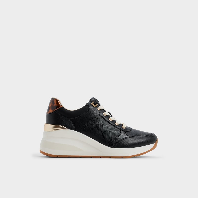 iconistep zapatos deportivo de mujer-open black_6.5black