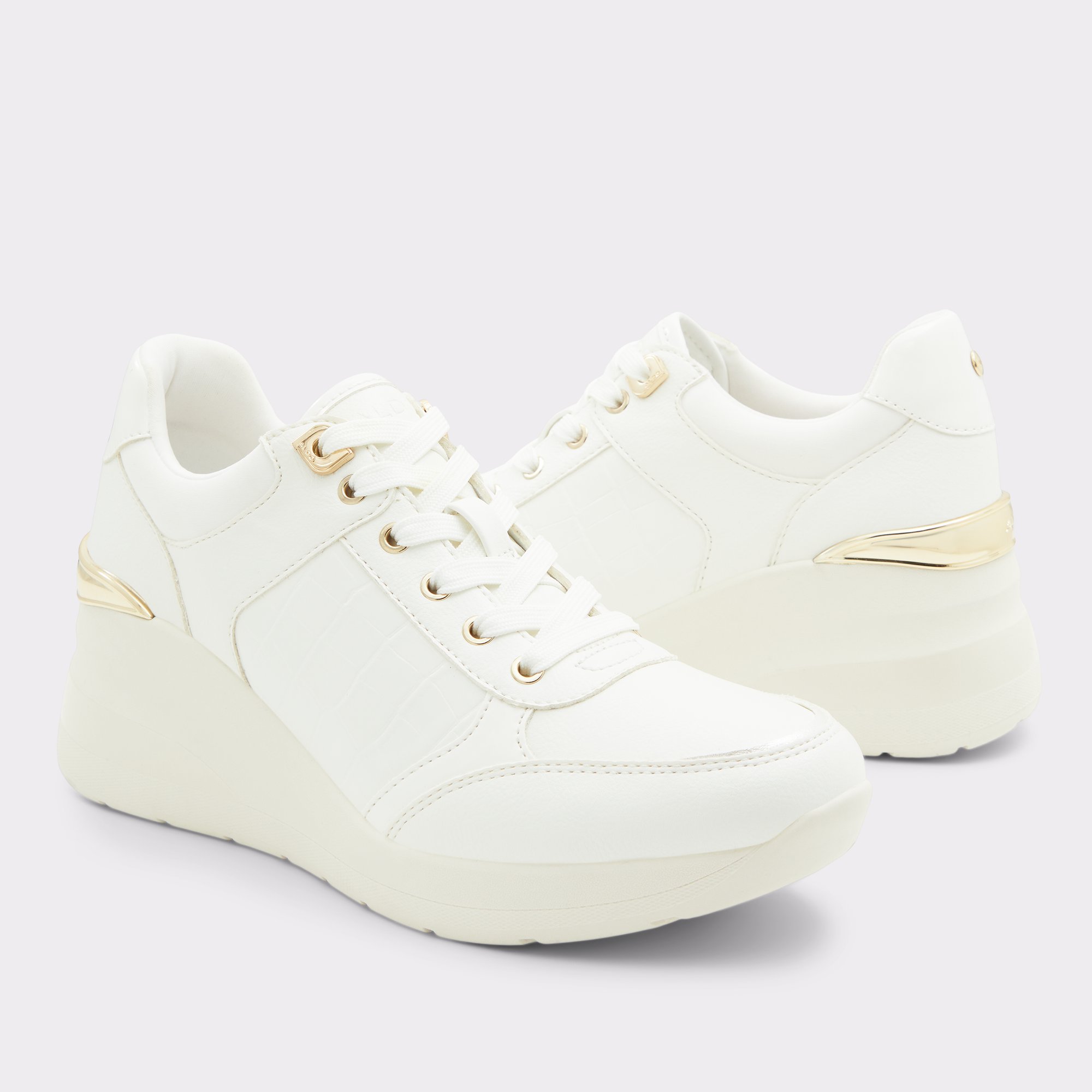 Iconistep White Synthetic Quilted Women's Athletic Sneakers | ALDO US