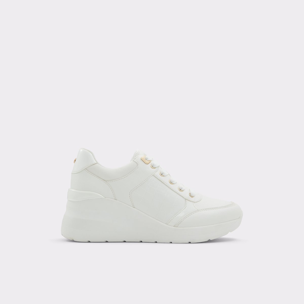 Iconistep White Overflow Women's Platform and Wedge Sneakers | ALDO Canada