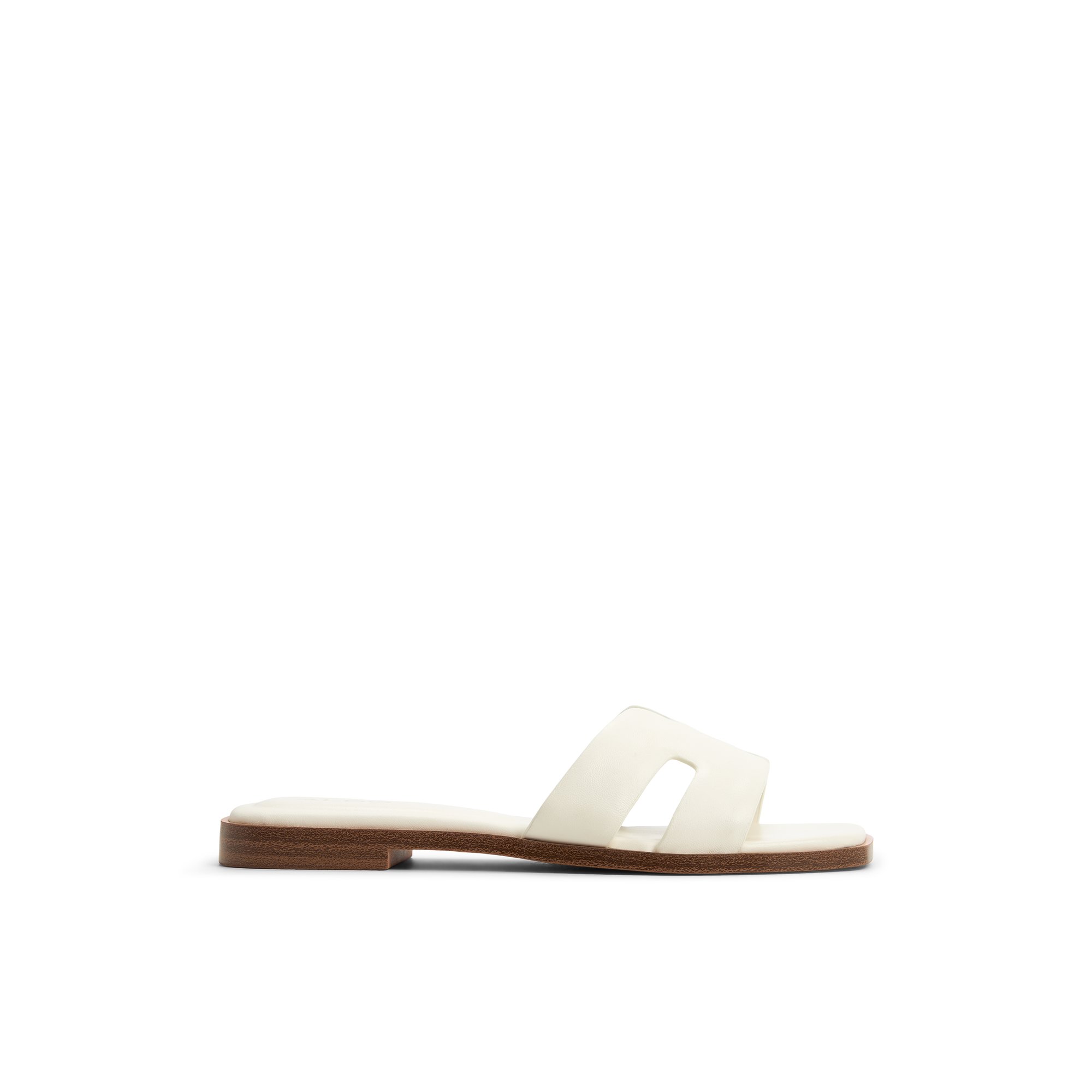 Aldo Itsandal Slide Sandal In White