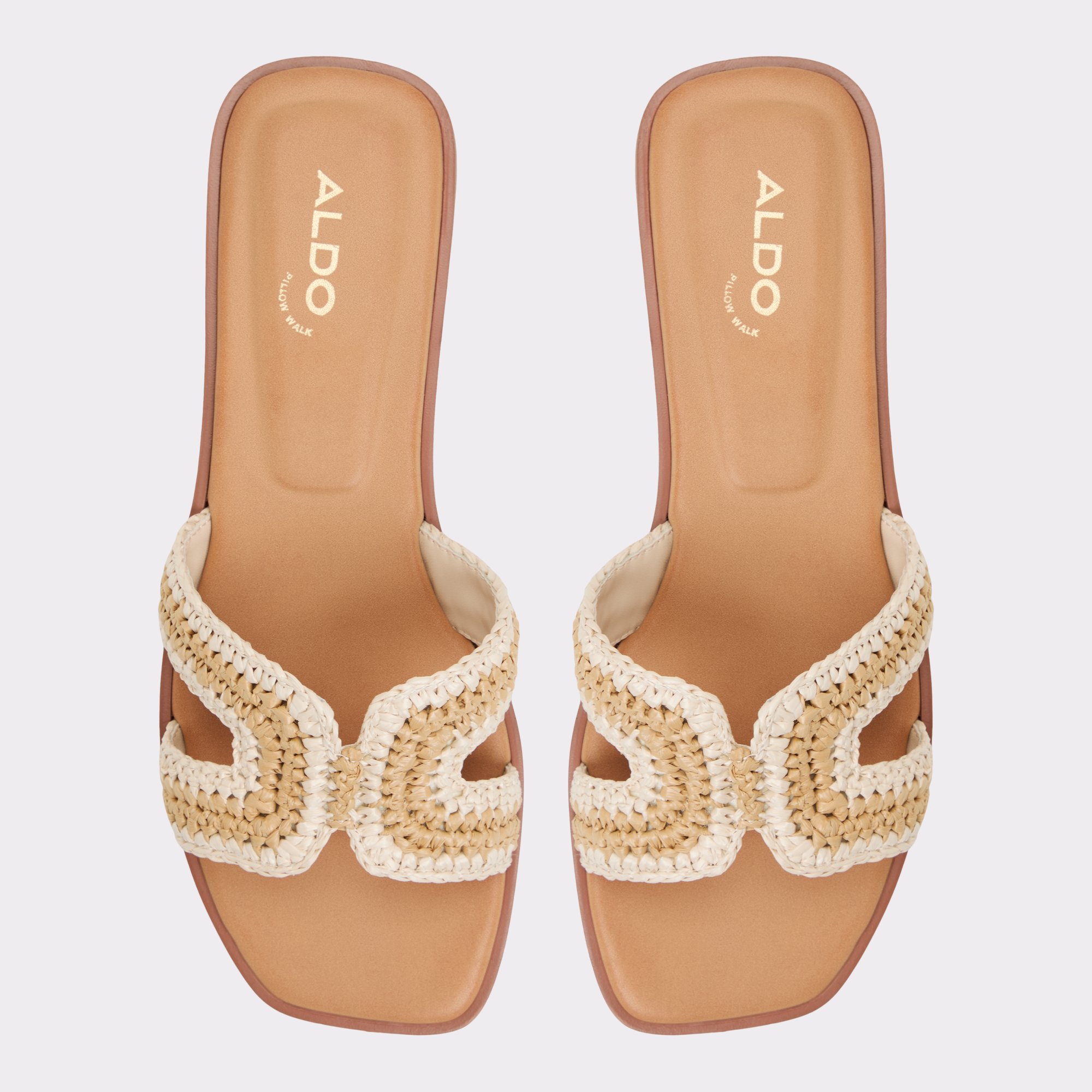 Itsandal Beige Femmes Sandales à talon plat | ALDO Canada