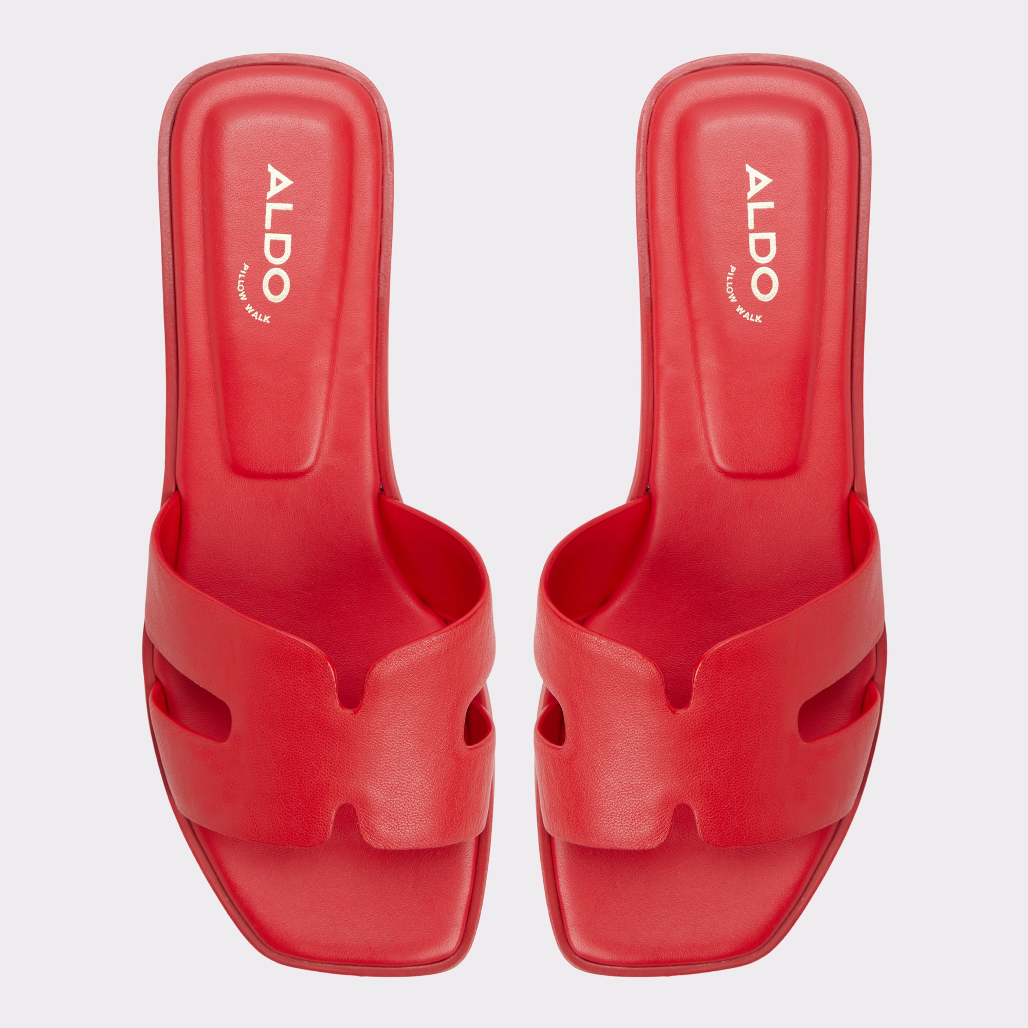 Itsandal Bright Red Women's Flat Sandals | ALDO Canada