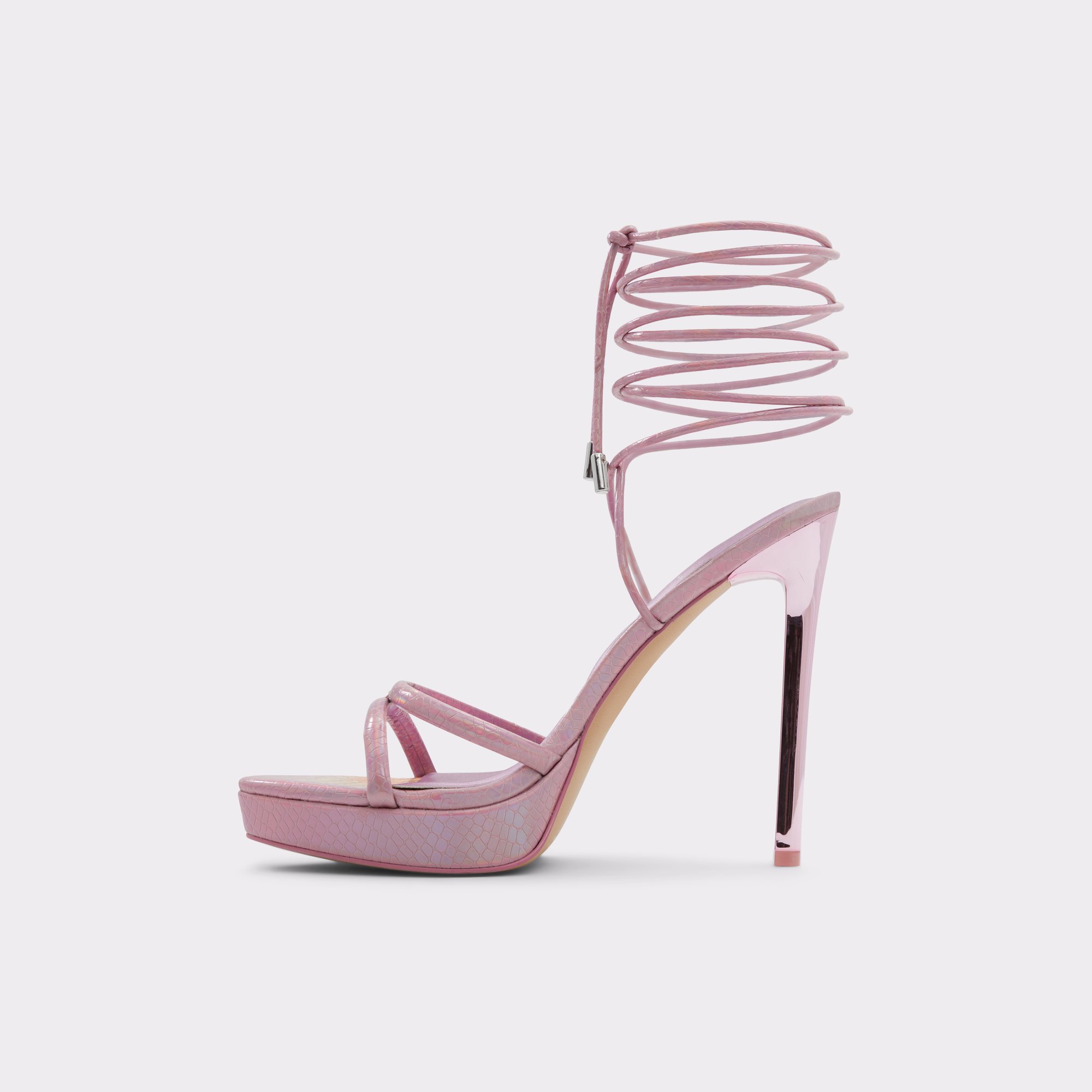 Izabella Pink Overflow Women's Heeled sandals | ALDO Canada