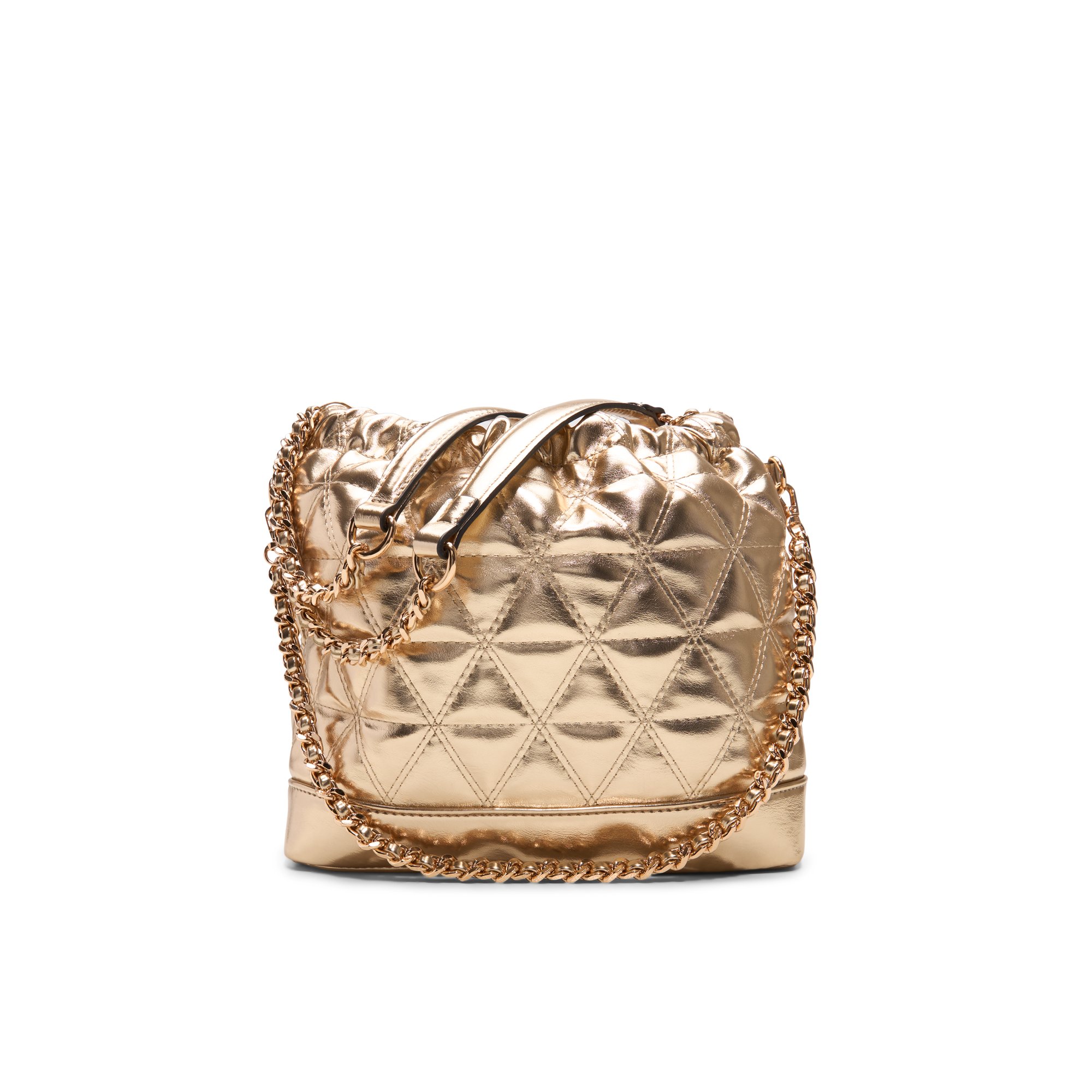 ALDO Janewax - Women's Bucket Bag Handbag - Gold