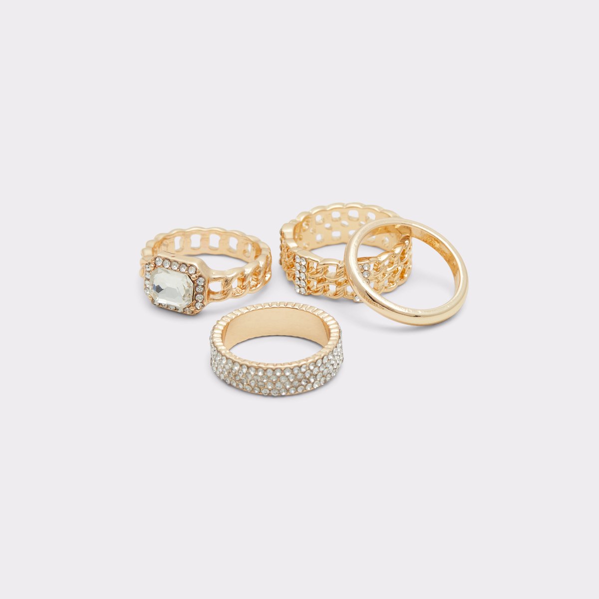 Javaver Gold/Clear Multi Women's Rings | ALDO Canada