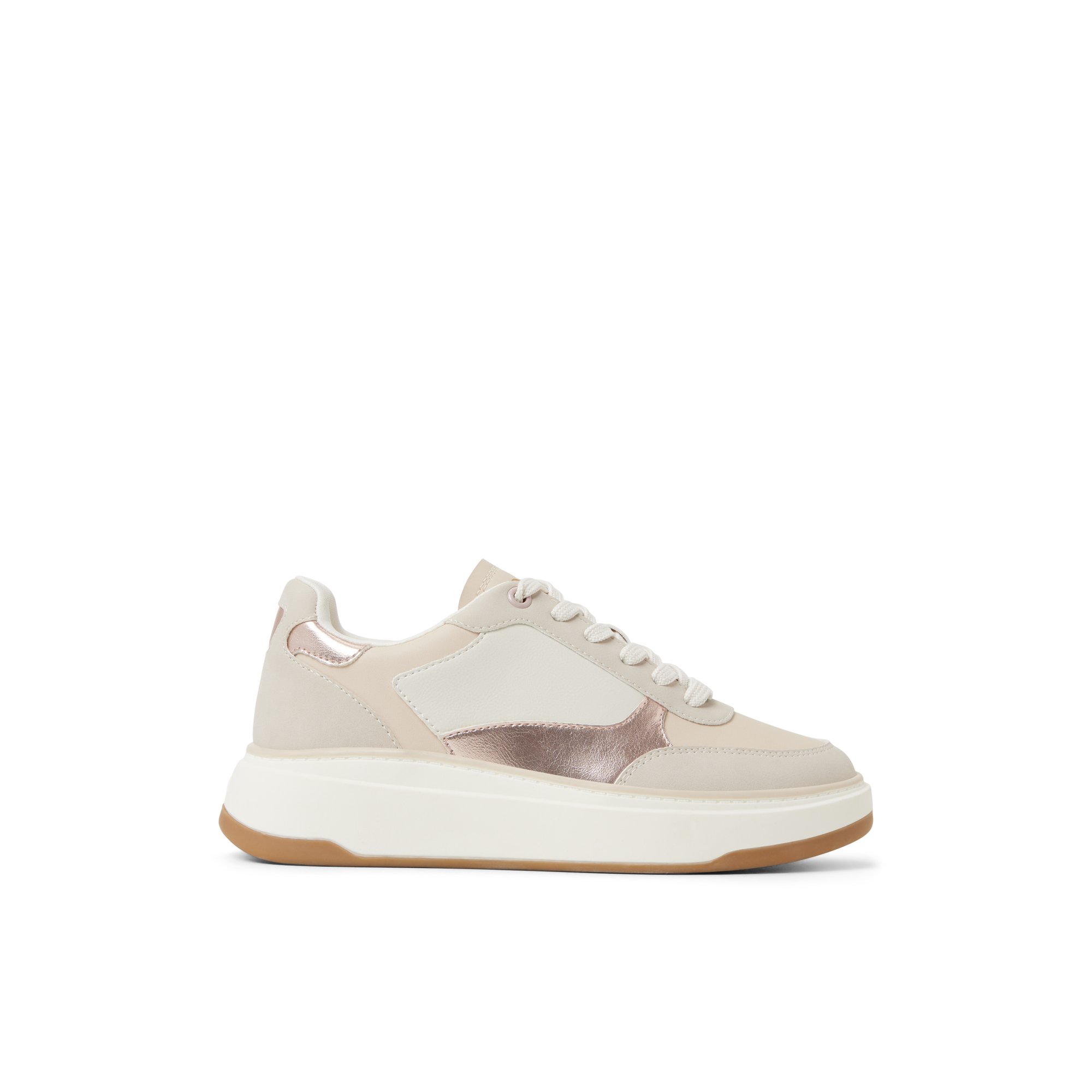 ALDO Jaylla - Women's Platform and Wedge Sneaker Sneakers - White, Size 5