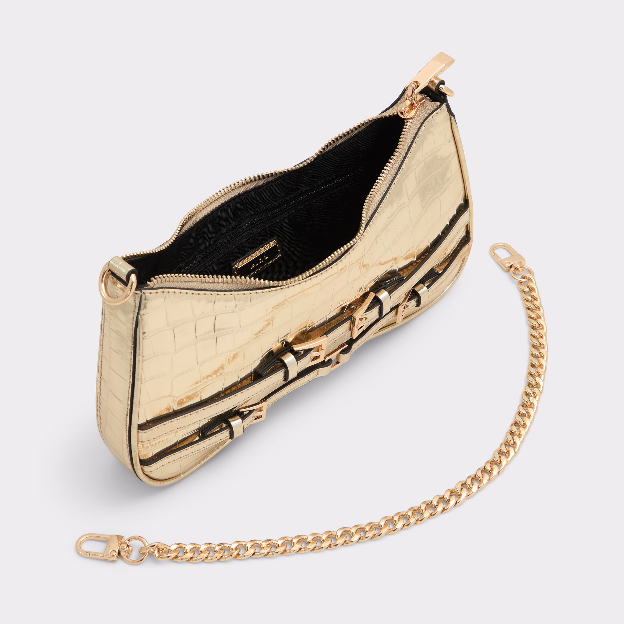 【追跡あり!】ALDO Jaymeex メタリックショルダーバッグ 2Way Jaymeex Gold Women's Shoulder Bags | ALDO Canada