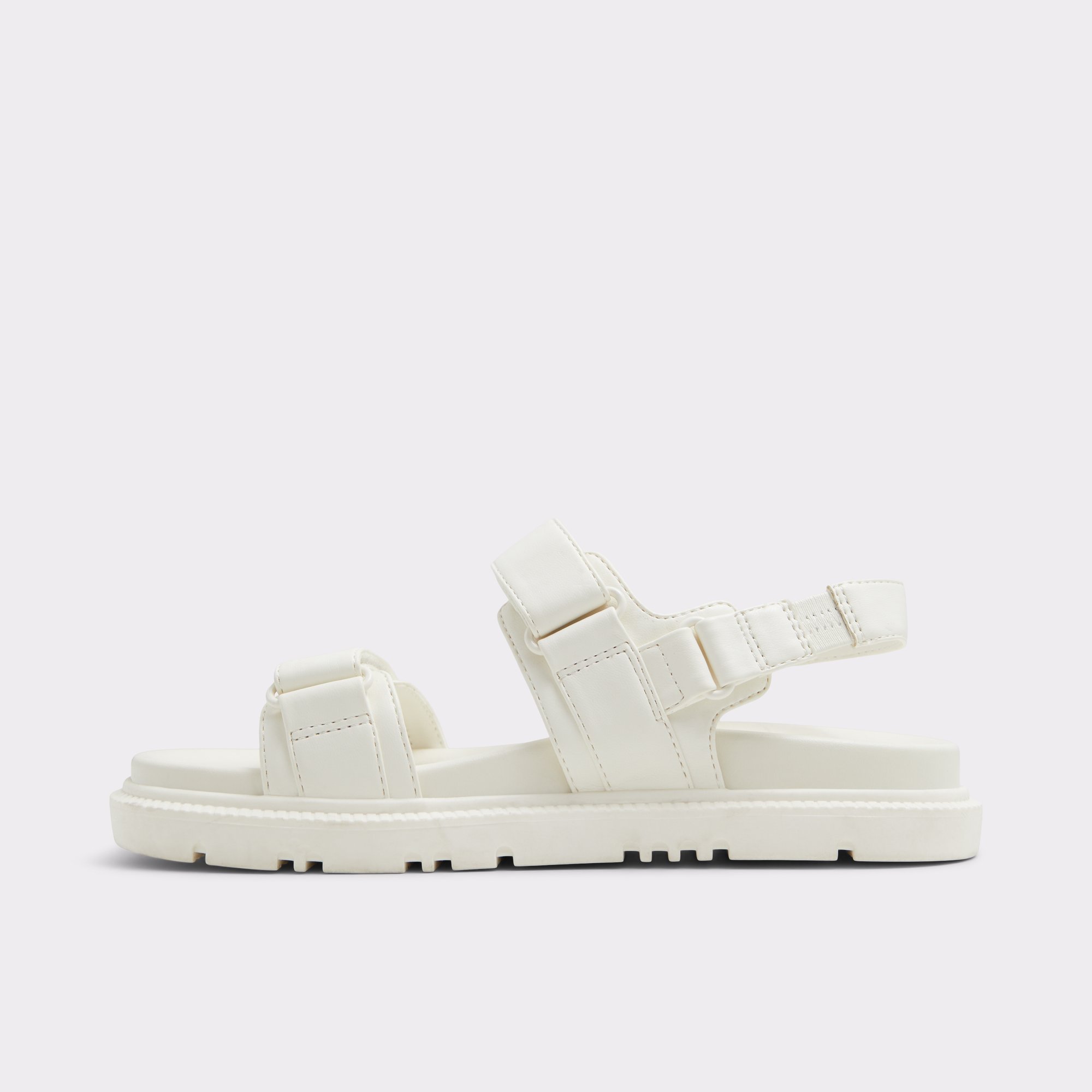 Jeanette White Women's Footbed Sandals | ALDO Canada