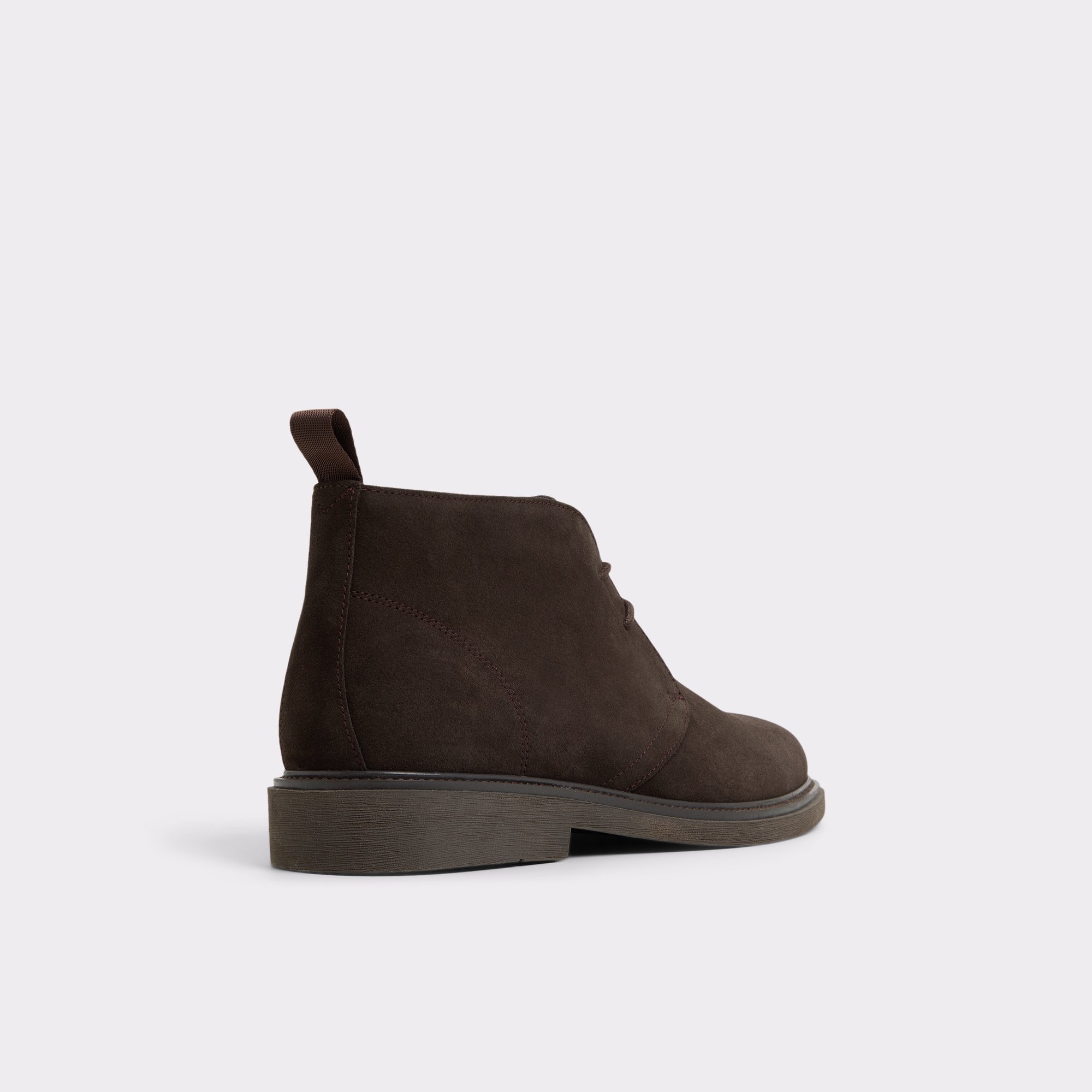 Jefrey Marron Foncé Cuir Extensible Hommes Botte Chukka | ALDO Canada