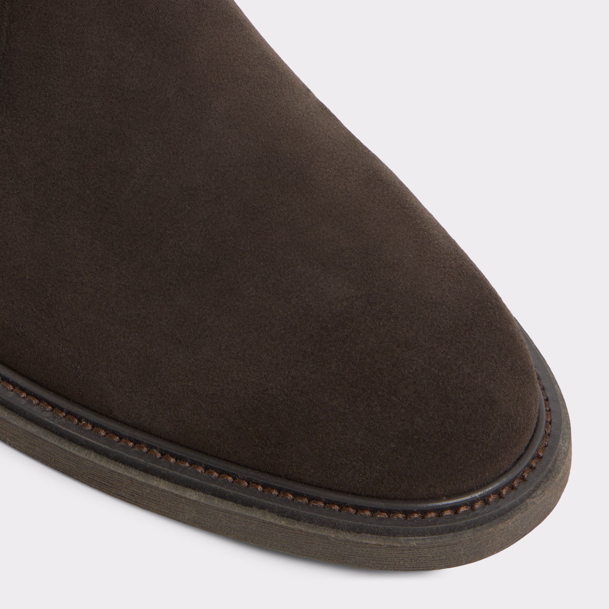 Jefrey Marron Foncé Cuir Extensible Hommes Botte Chukka | ALDO Canada