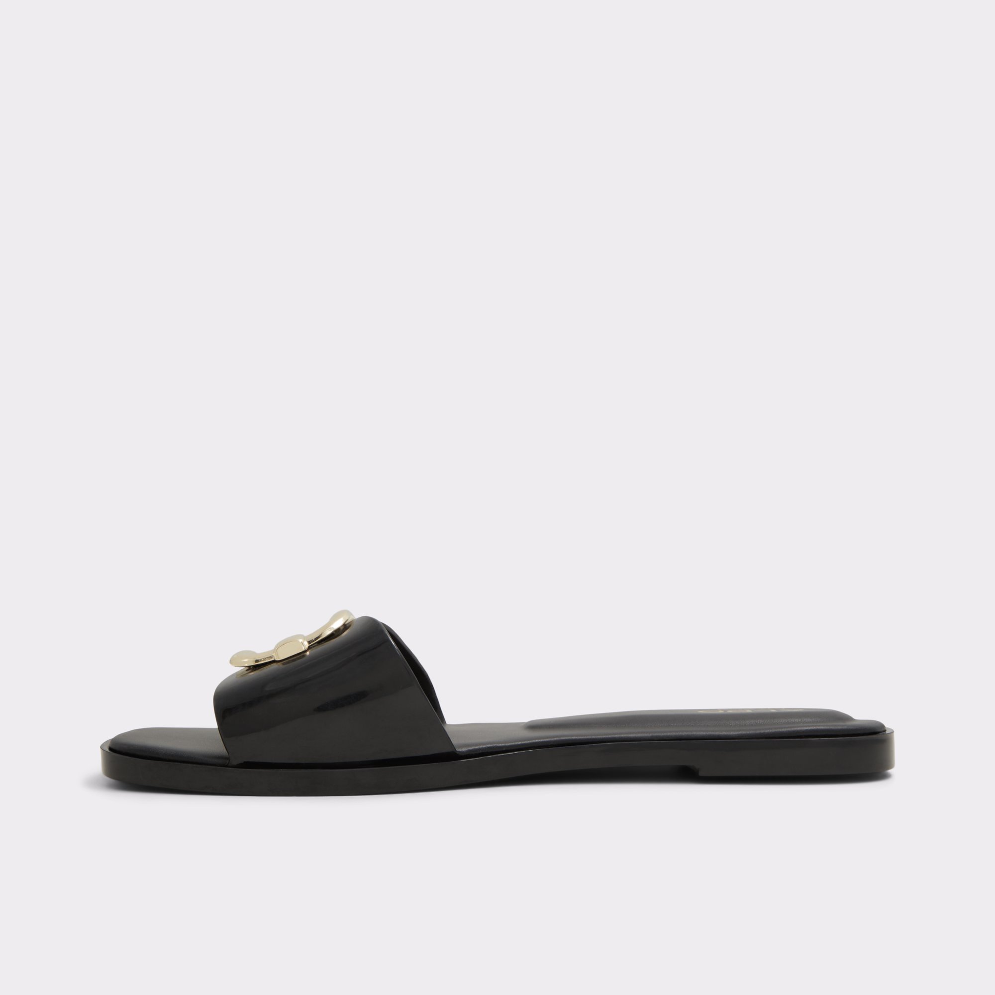 Jellyicious Black Women's Flat Sandals | ALDO Canada