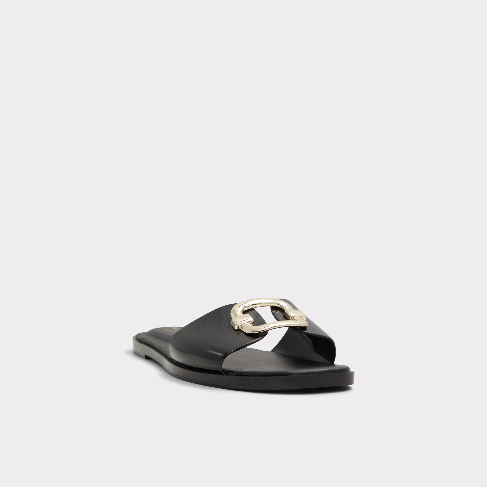 Jellyicious Black Women's Flat Sandals | ALDO Canada