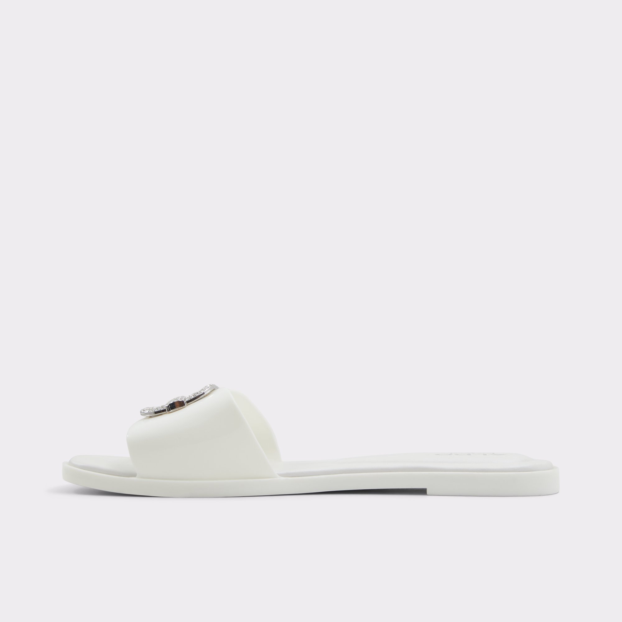 Jellyicious White Women's Flat Sandals | ALDO Canada