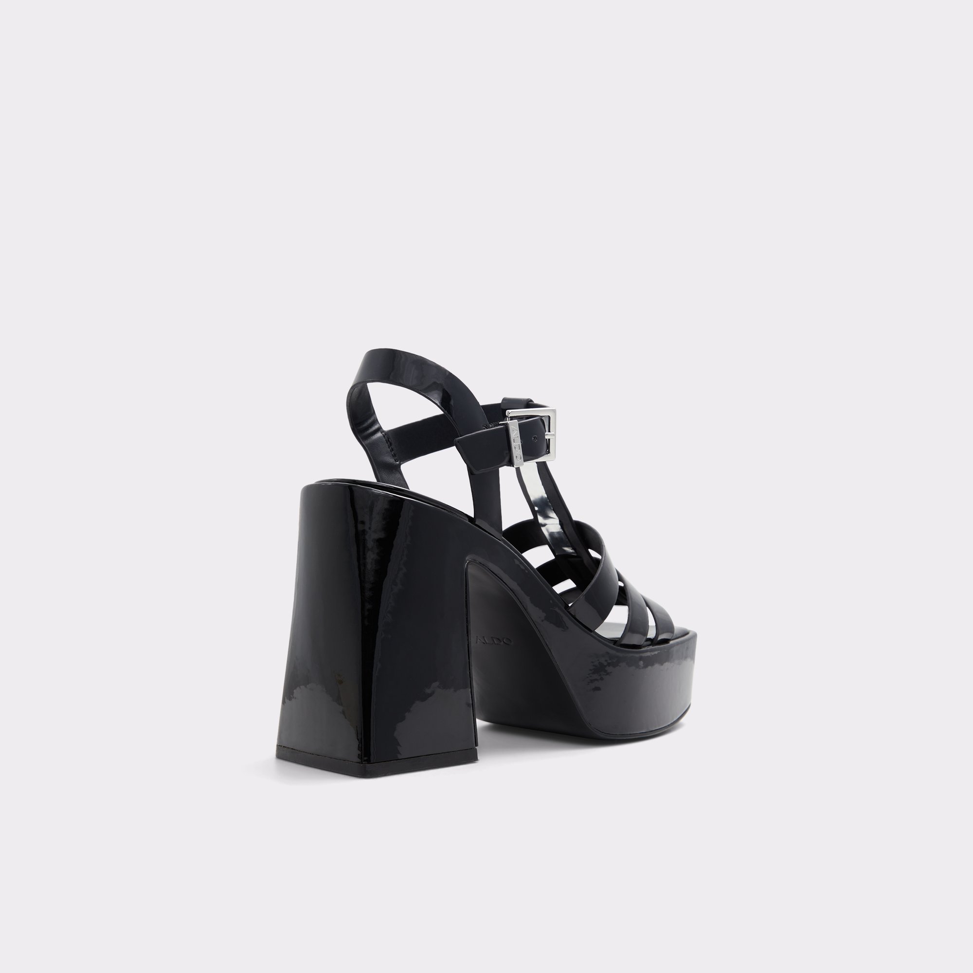 Jeni Black Strappy sandals ALDO US