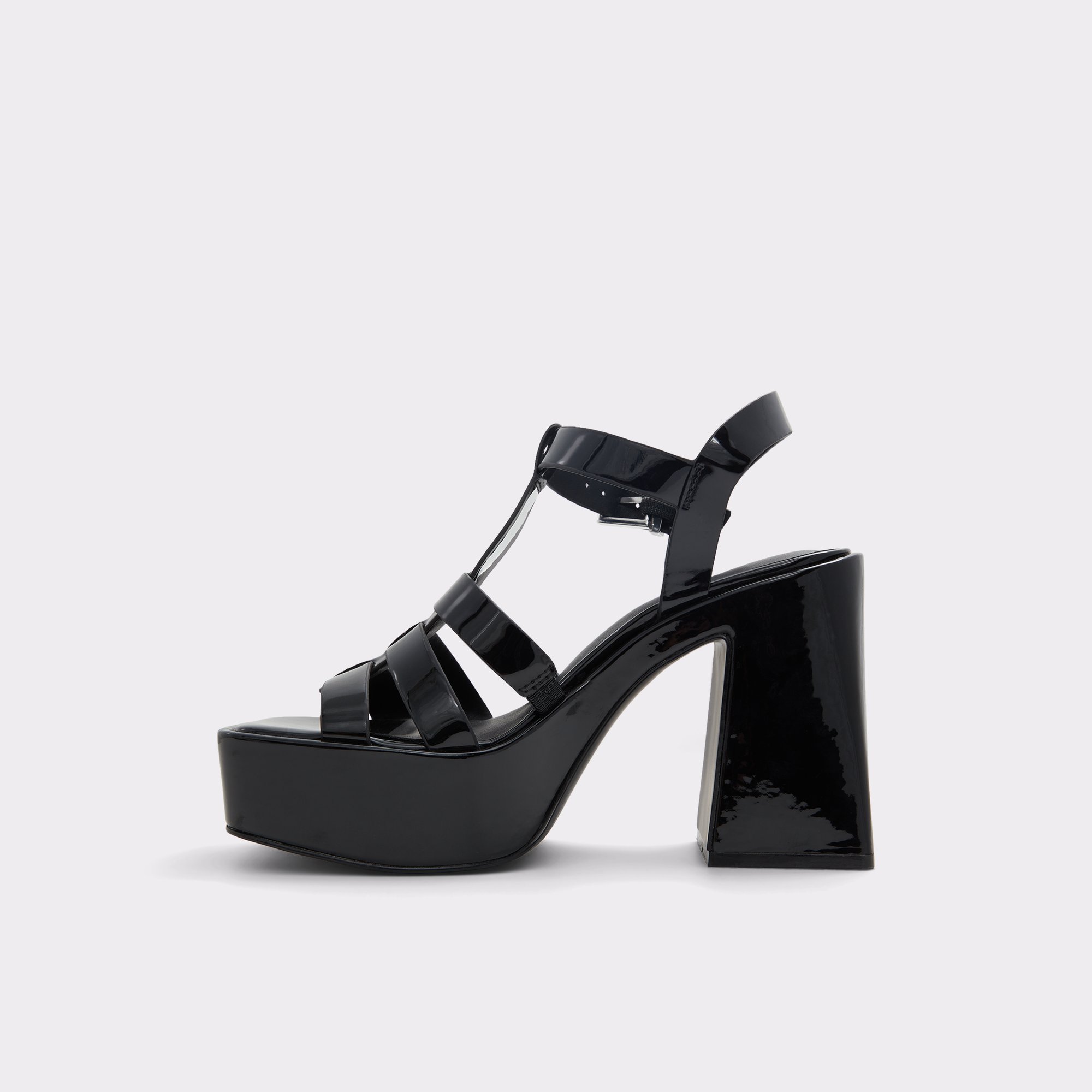 Jeni Black Strappy sandals ALDO US