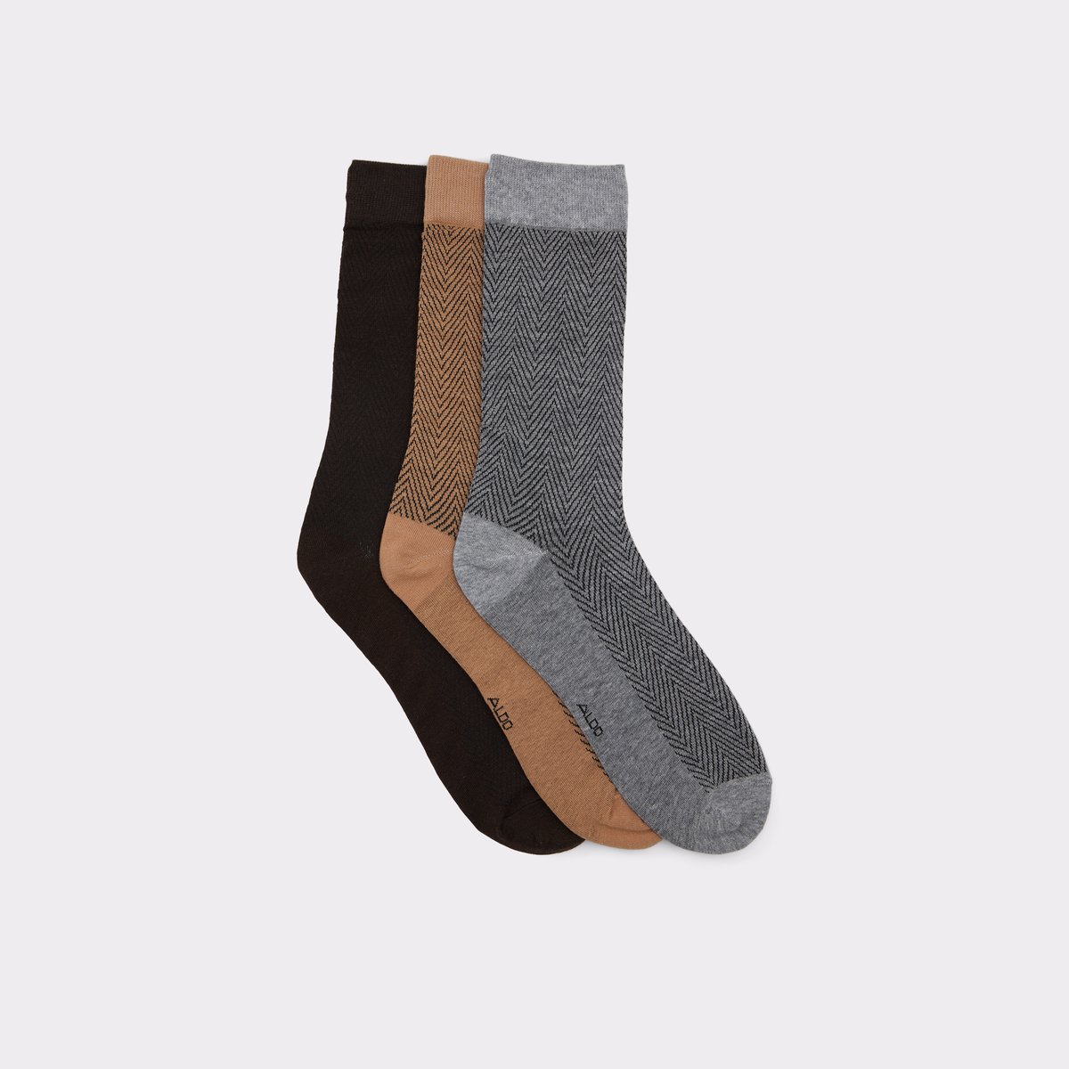 Jerearon Brown Men's Socks | ALDO Canada