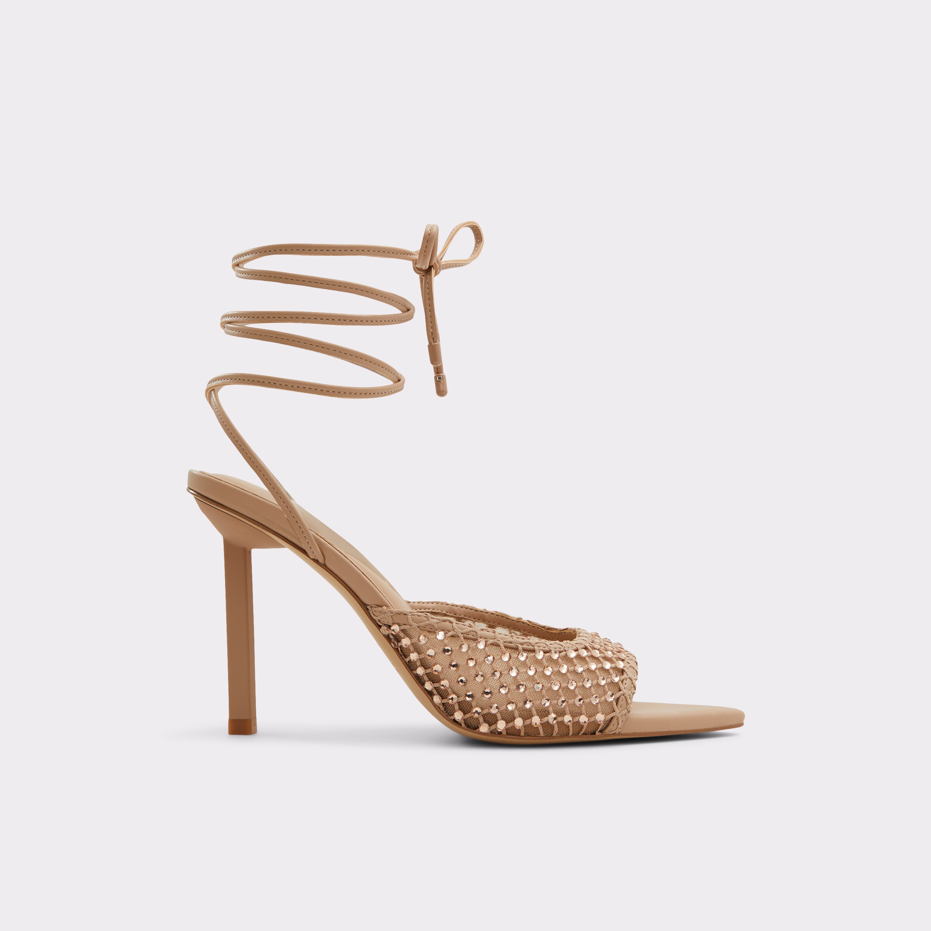 Jessamine Dark Beige Women's Strappy sandals | ALDO US