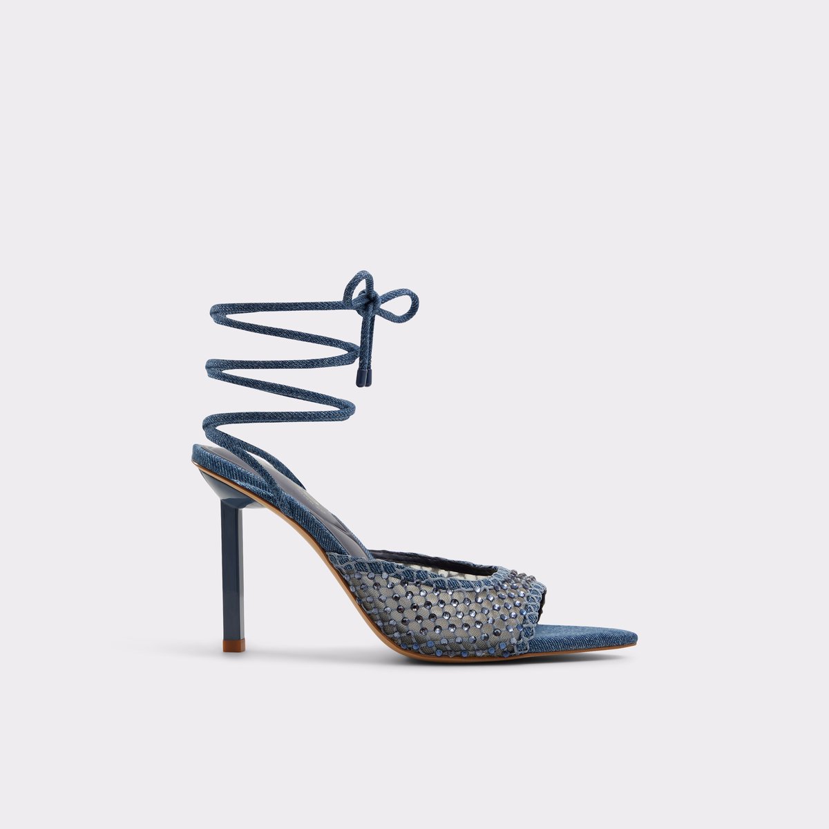 Jessamine Medium Blue Women's Heeled sandals | ALDO Canada