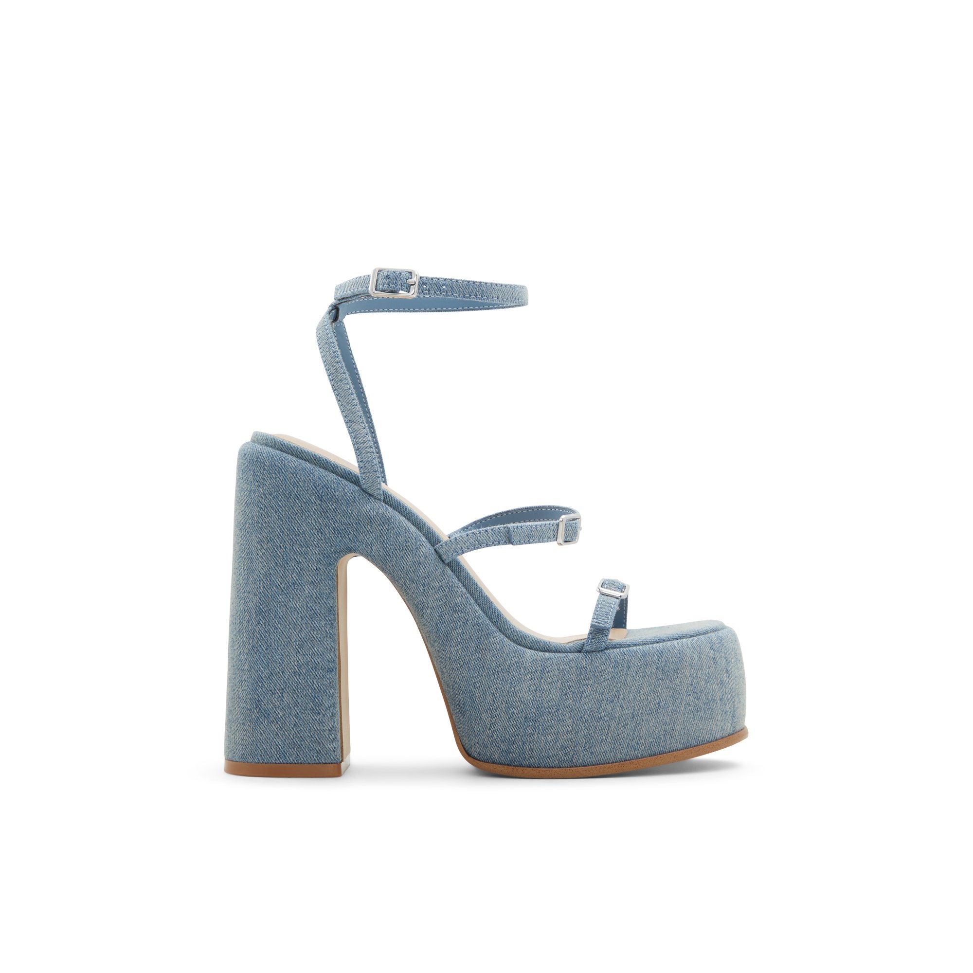 ALDO Joden - Women's Platform Sandal Sandals - Blue