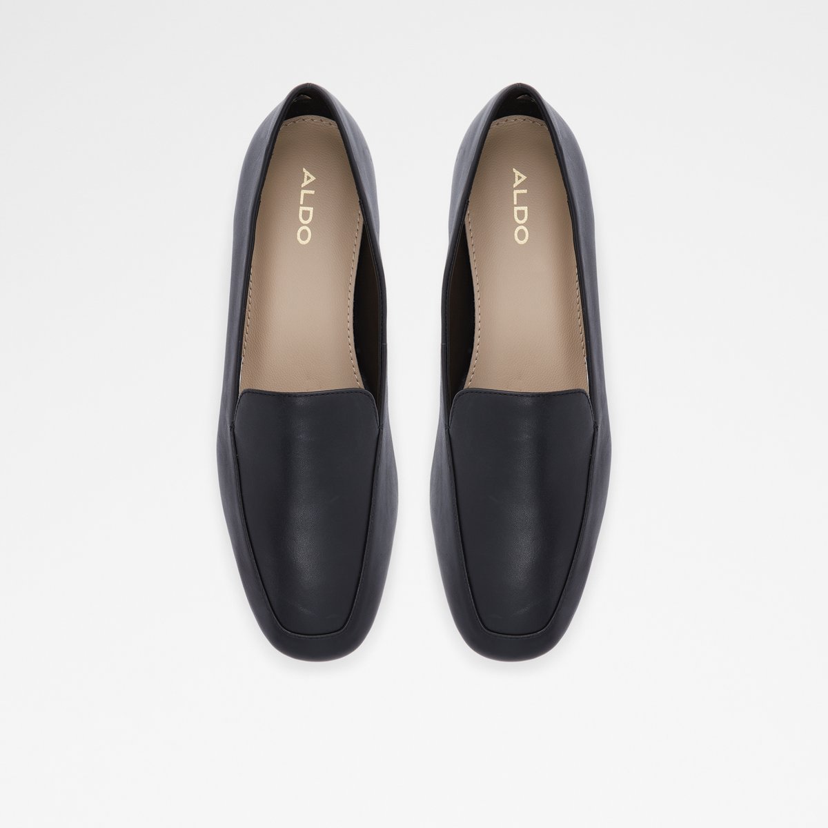 black loafers aldo