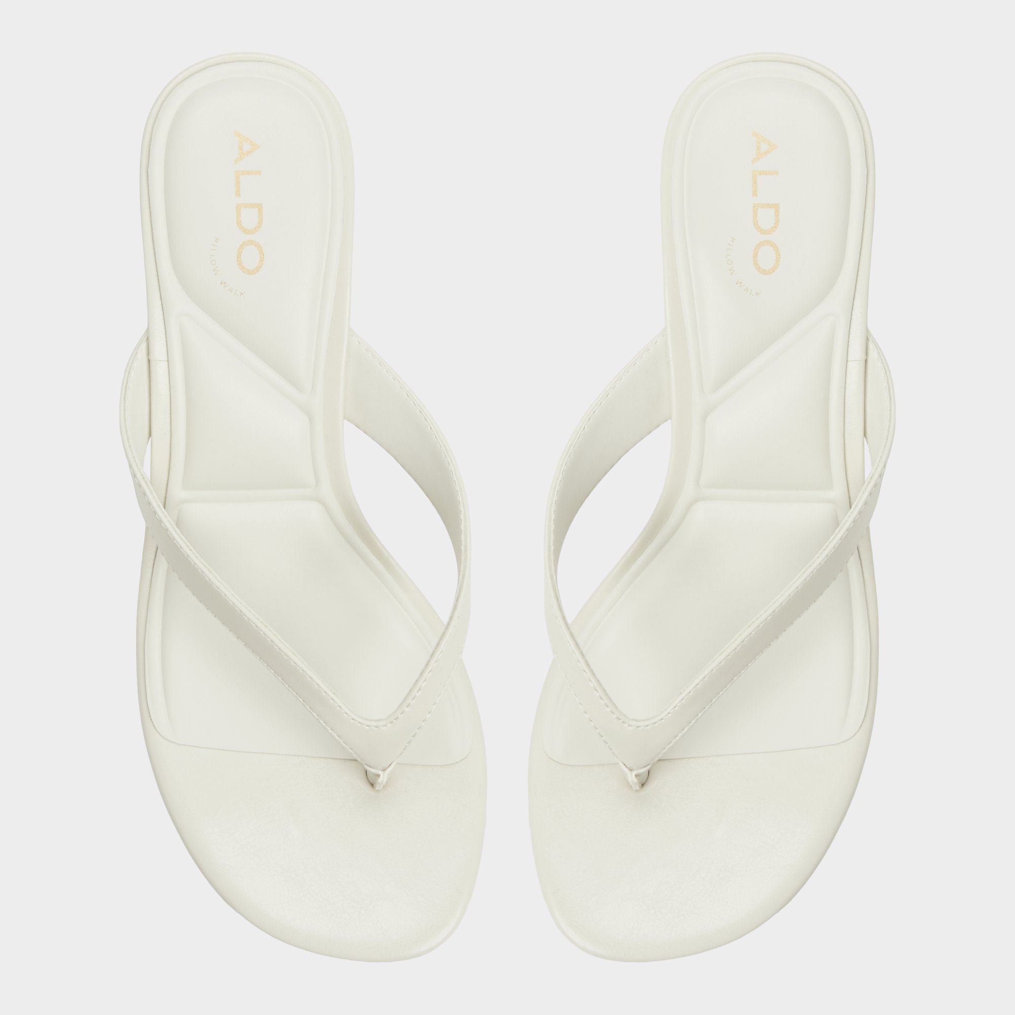 ALDO●シリア フラットシューズ - White retrostep_white_122-003-