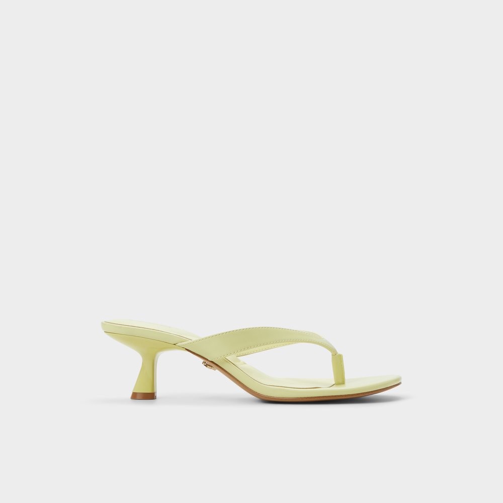 aldo yellow shoes