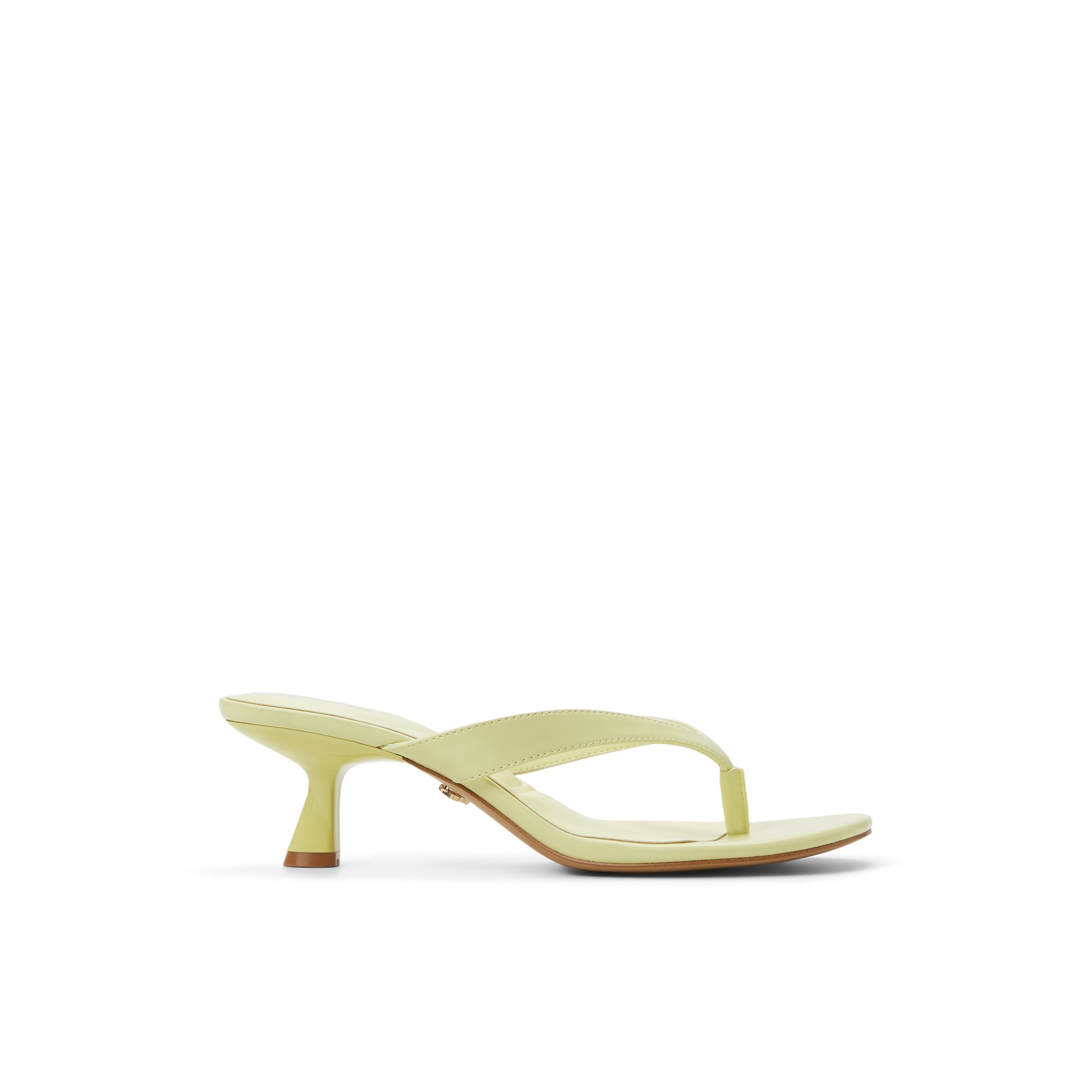 ALDO Jump - Women's Strappy Sandal Sandals - Yellow, Size 7