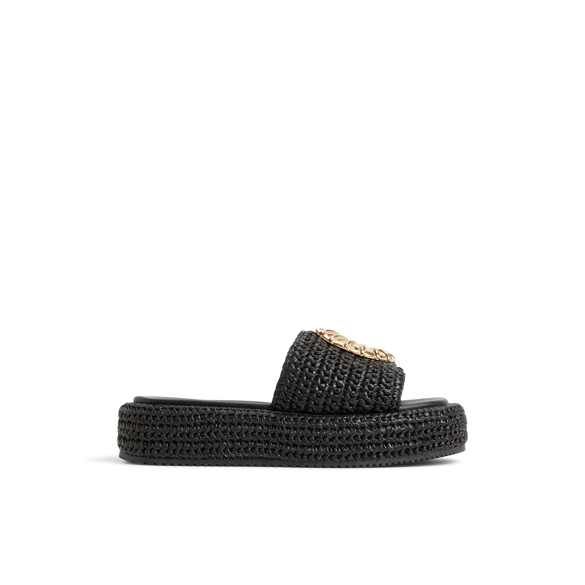 ALDO Justbeachy - Women's Platform Sandal Sandals - Black, Size 7.5