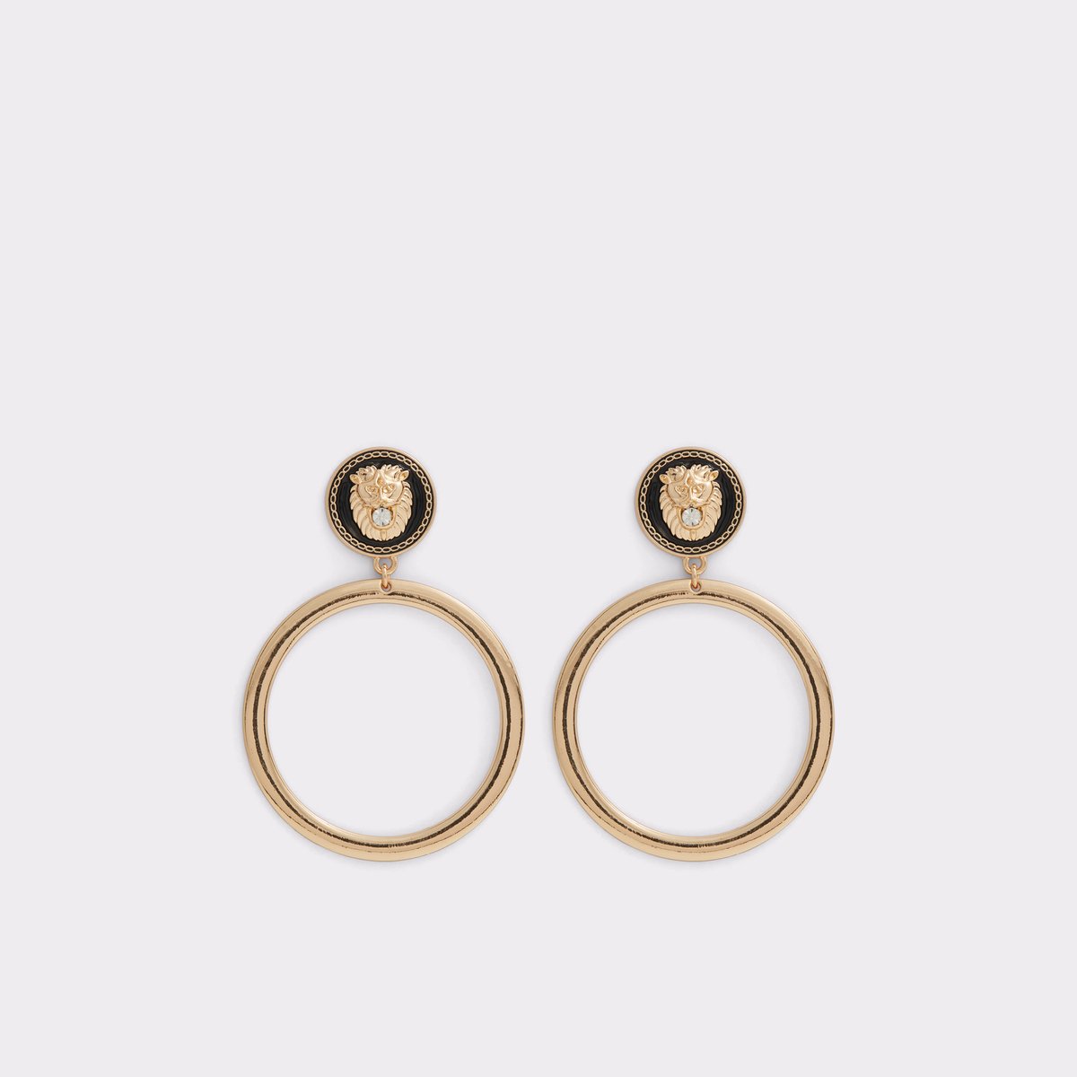 aldo gold earrings