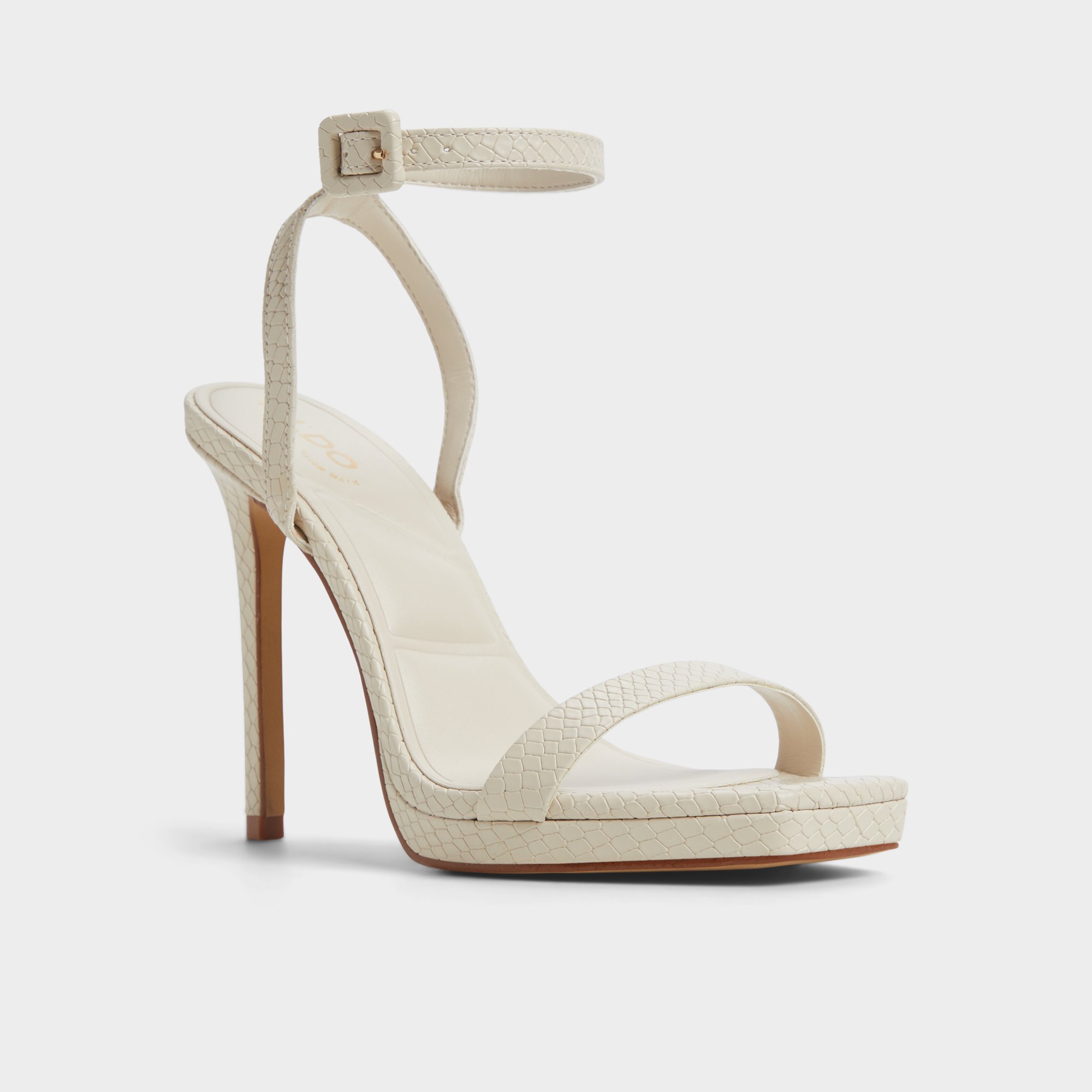 Kaathy Light Brown Women's Strappy Heels | ALDO US