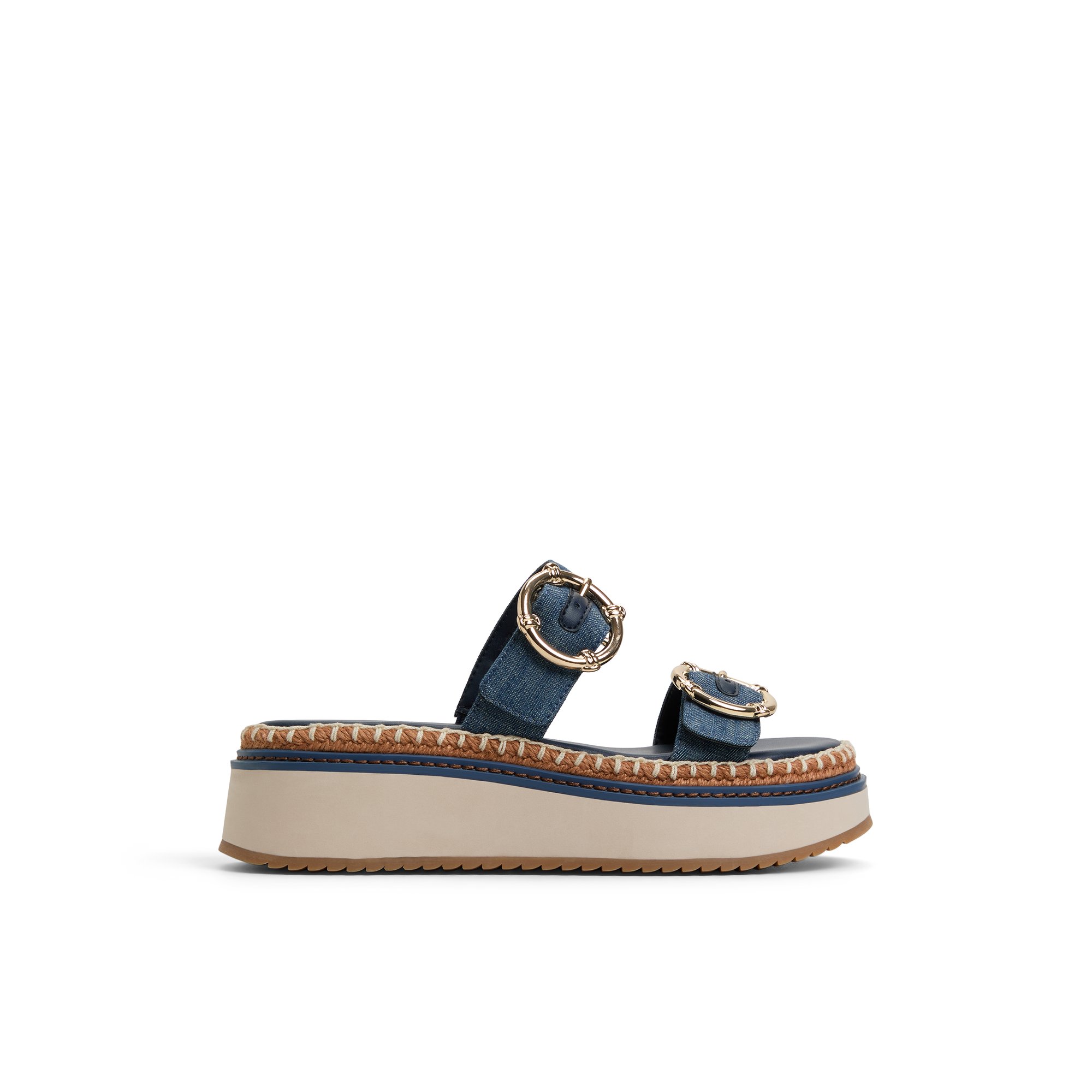 ALDO Kaeithien - Women's Platform Sandal Sandals - Blue, Size 7.5