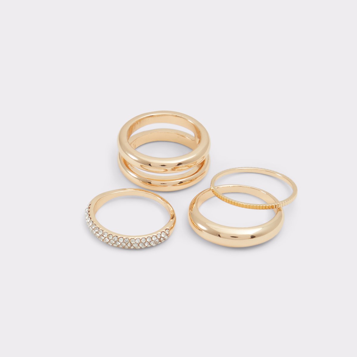 Kaemeth Gold/Clear Multi Women's Rings | ALDO Canada