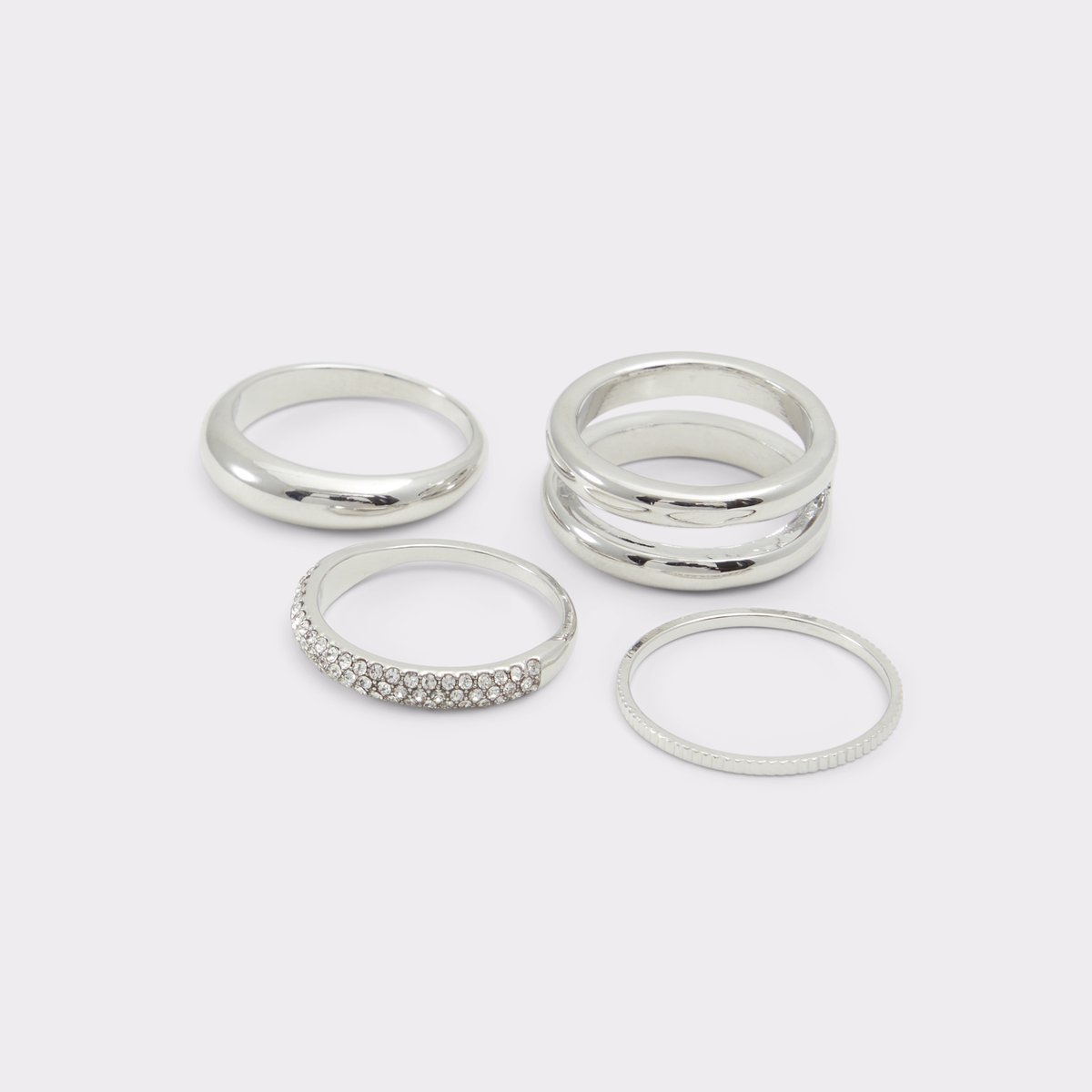 Kaemeth Silver/Clear Multi Women's Rings | ALDO Canada