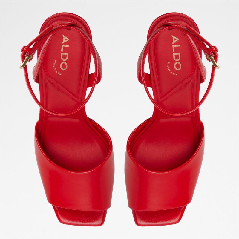 kaiasien sandalia de mujer-rojo_7.5red