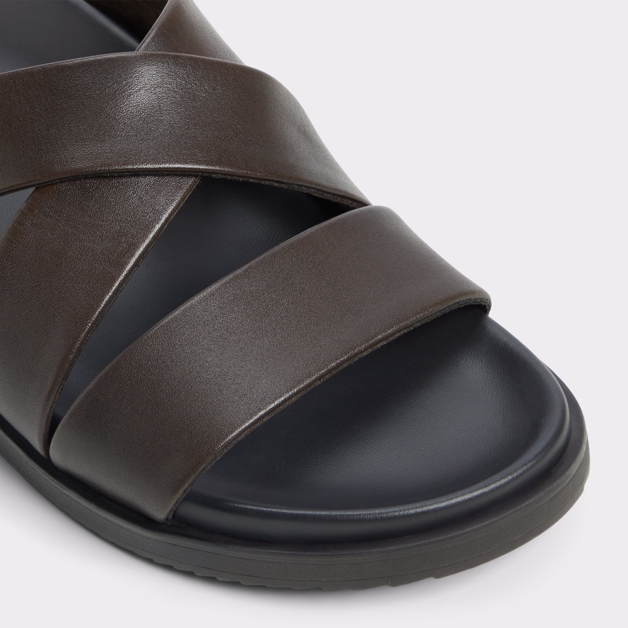 Kairo Dark Brown Men's Sandals & Slides | ALDO Canada