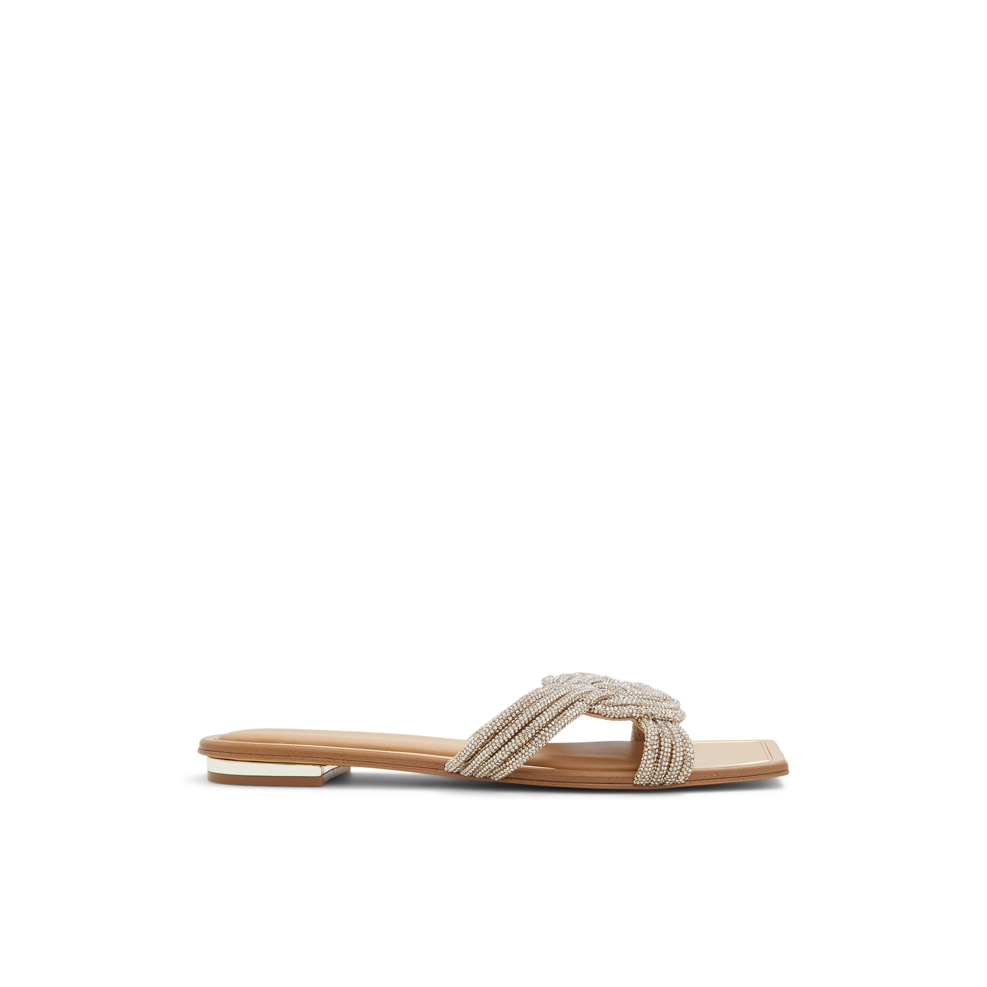 ALDO Karlita - Women's Flat Sandals - Gold