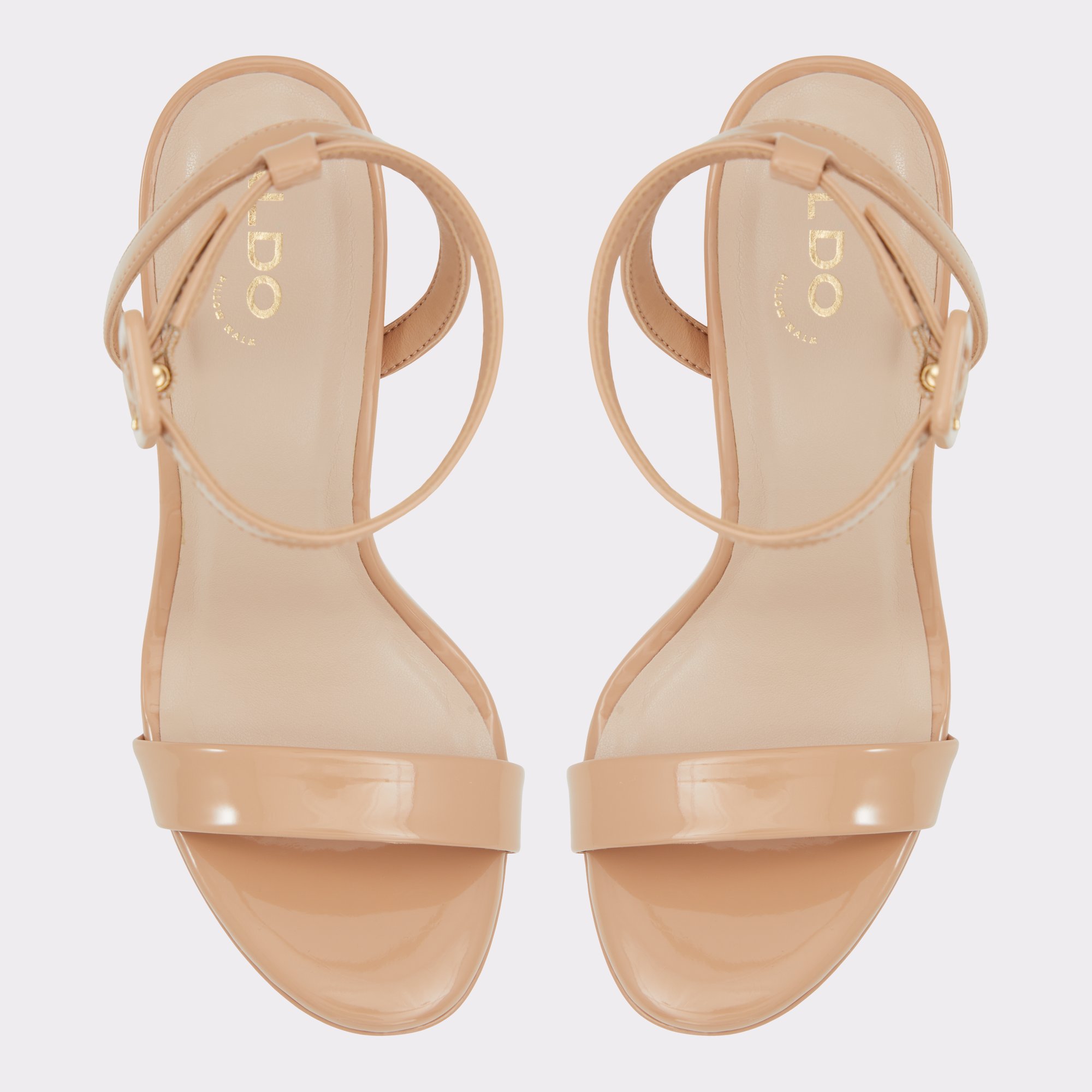 Kat Dark Beige Women's Strappy sandals | ALDO US