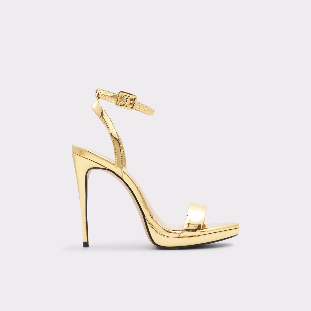 Kat Gold Strappy Sandals ALDO
