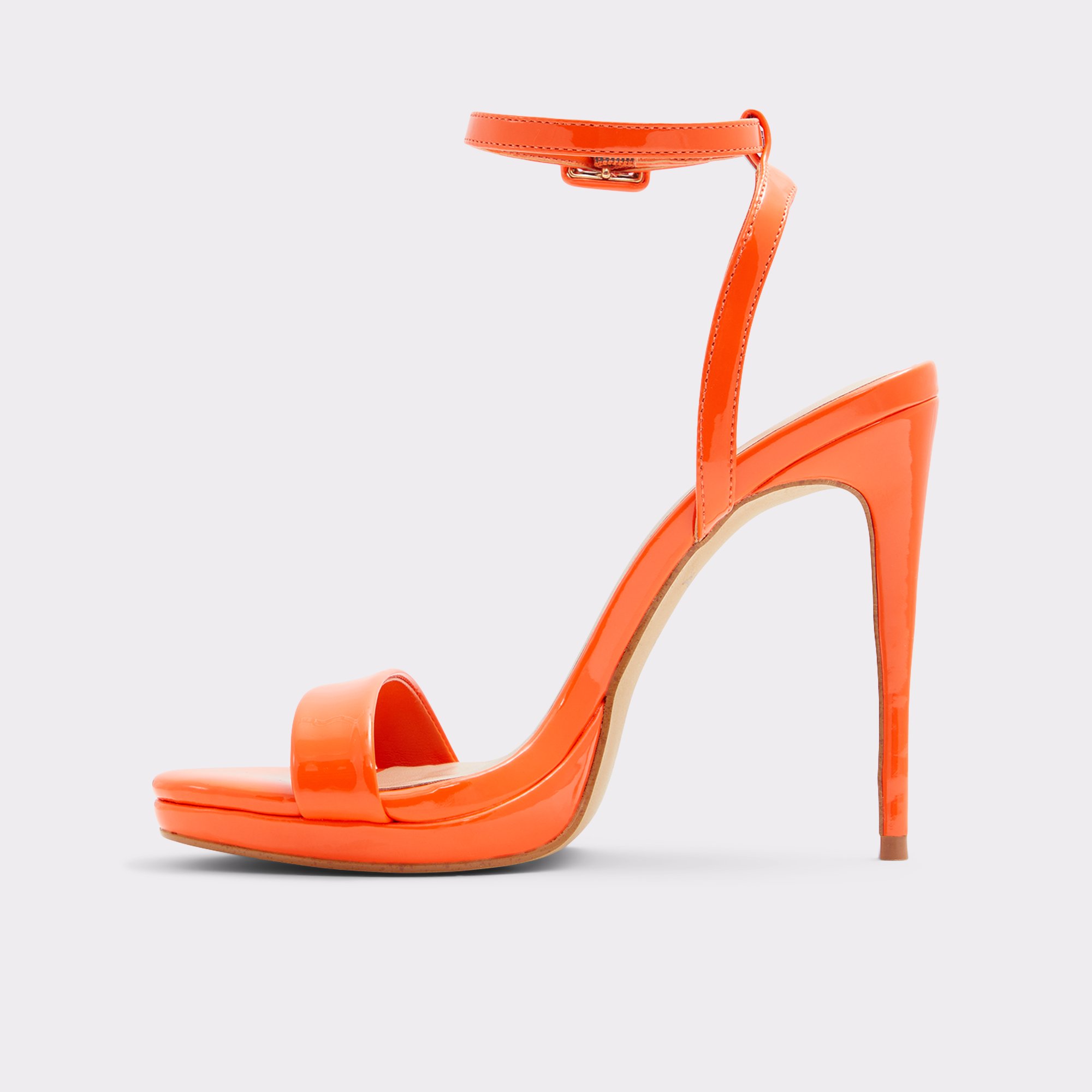 Kat Bright Orange Women's Strappy sandals | ALDO US