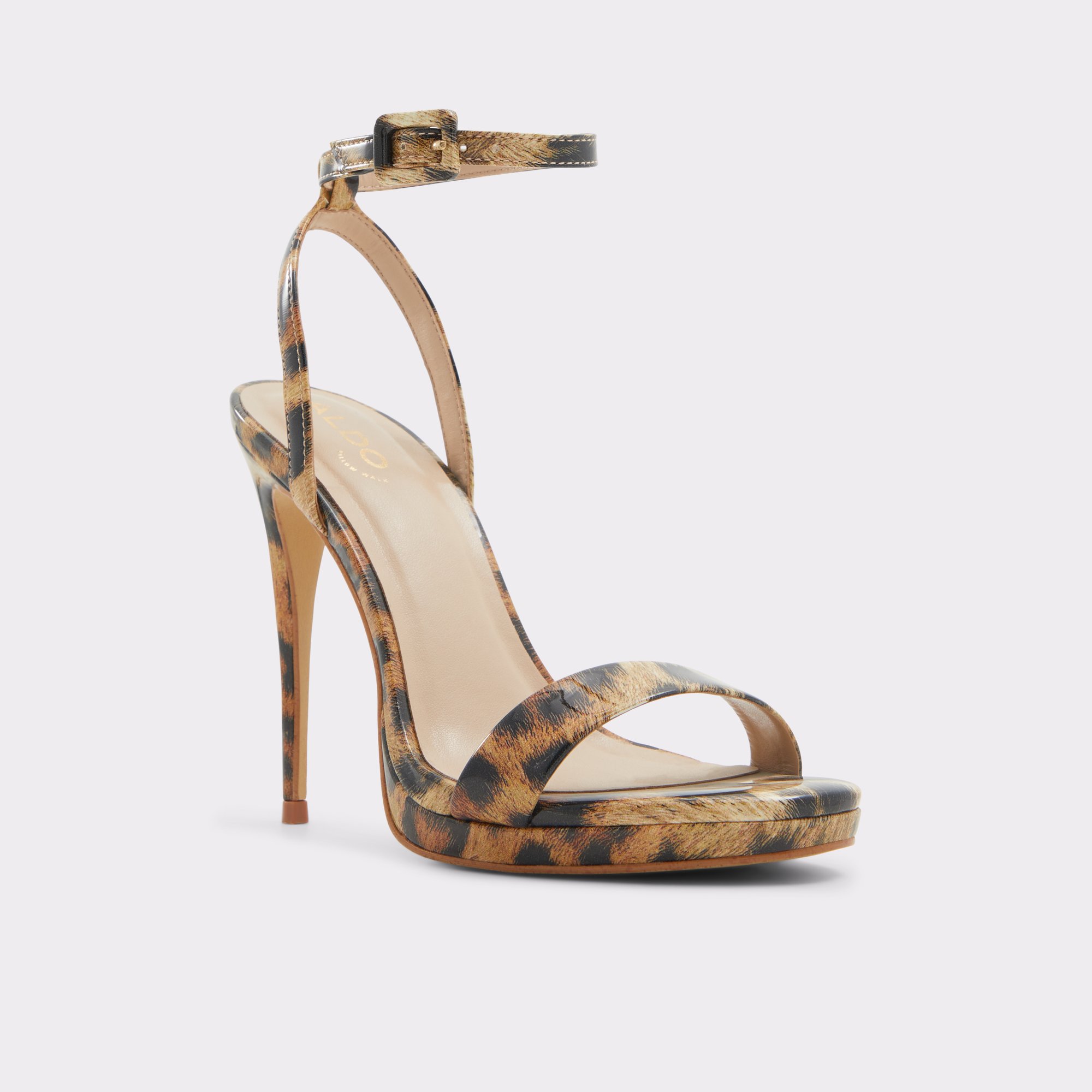 Kat Brown Multi Women's Heeled sandals | ALDO US