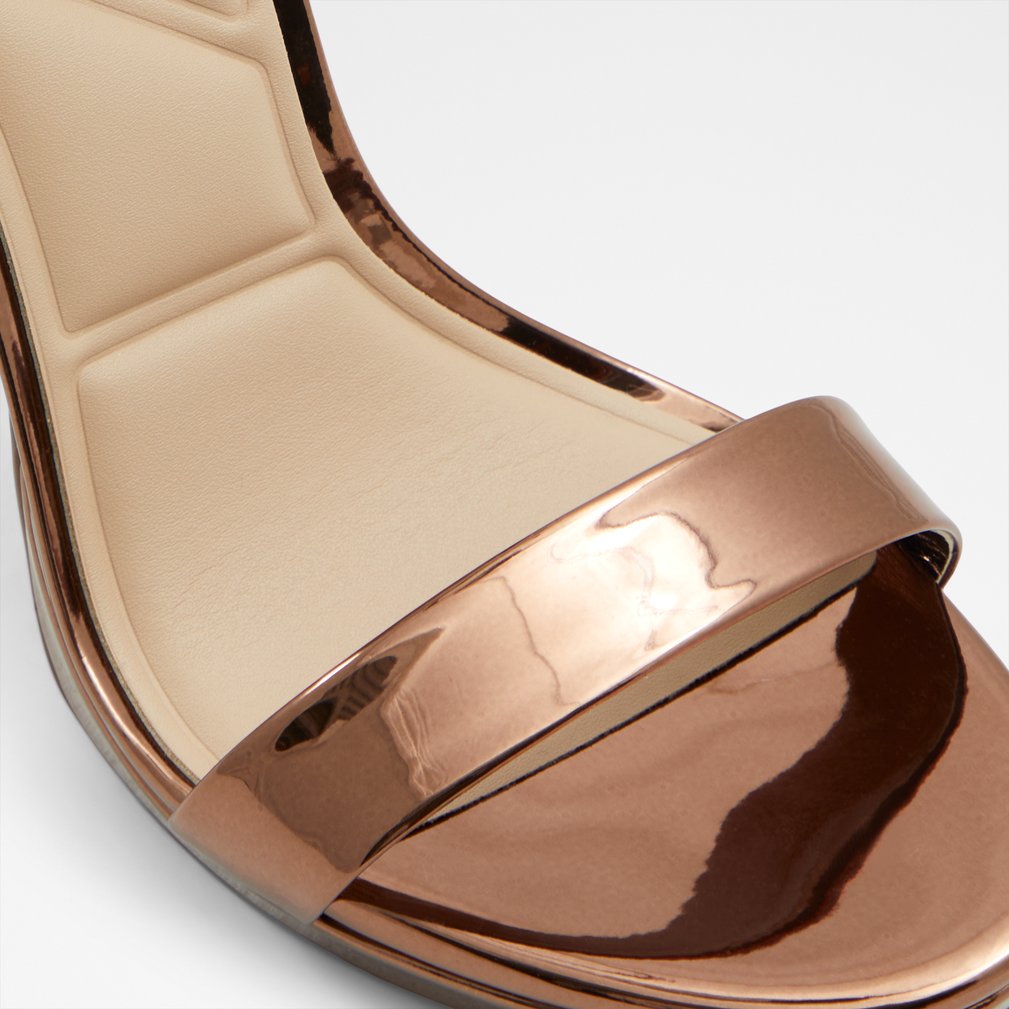 Aldo fashion rose gold flat sandals