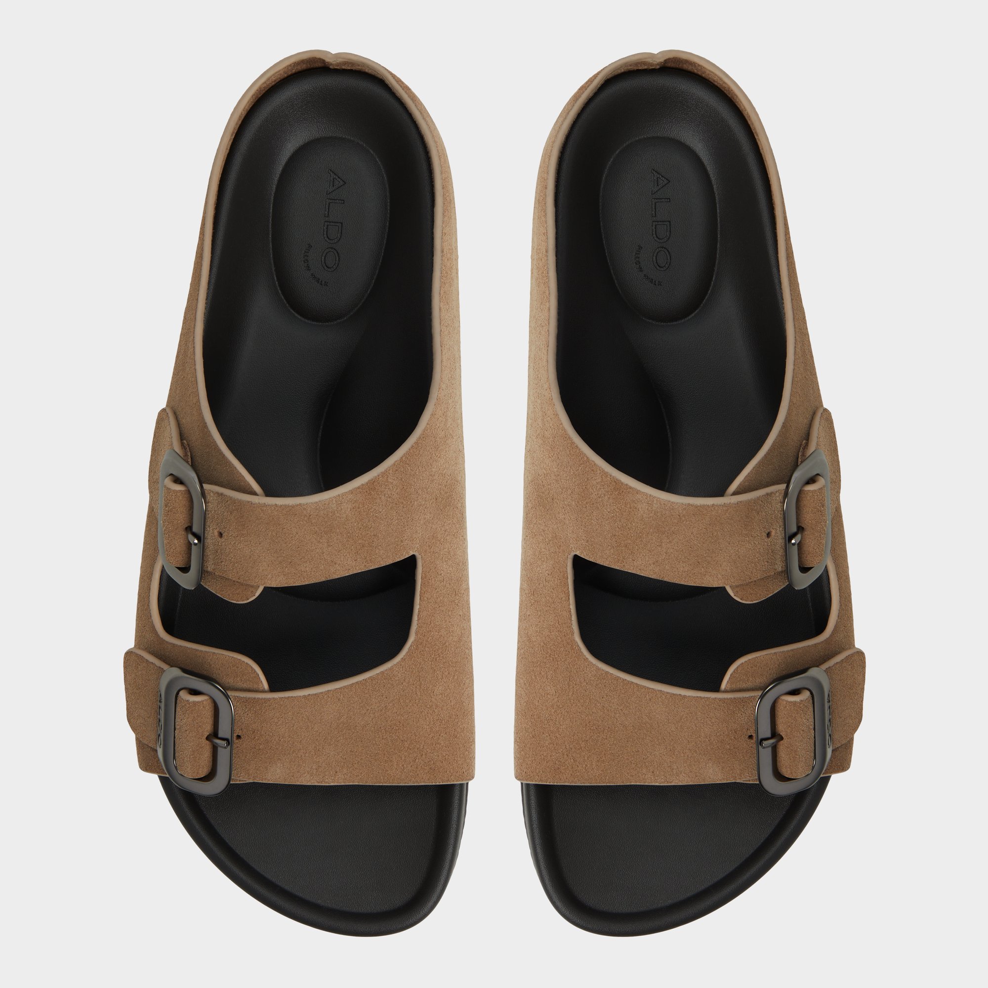 快適☆本革レザー【ALDO】Kennebunk スライドサンダル Kennebunk Other Brown Men's Slides | ALDO US