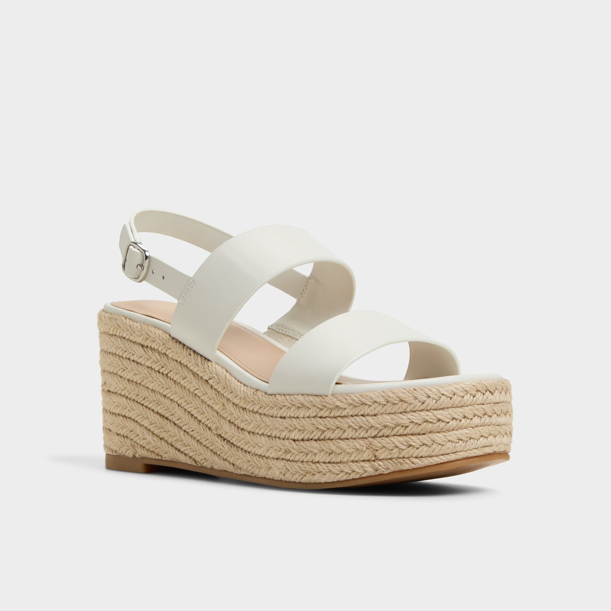ALDO●ケオニー ウェッジサンダル - Medium Brown Ybylin Medium Brown Women's Wedges | ALDO US